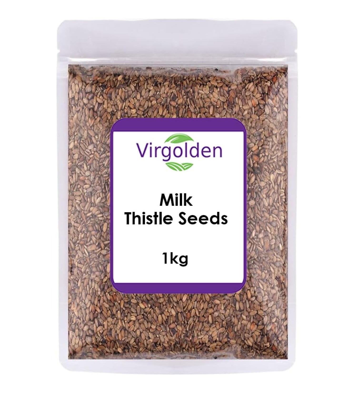 Milk Thistle Seeds 1kg by Virgolden - Buy Online on SooperMarket.com
