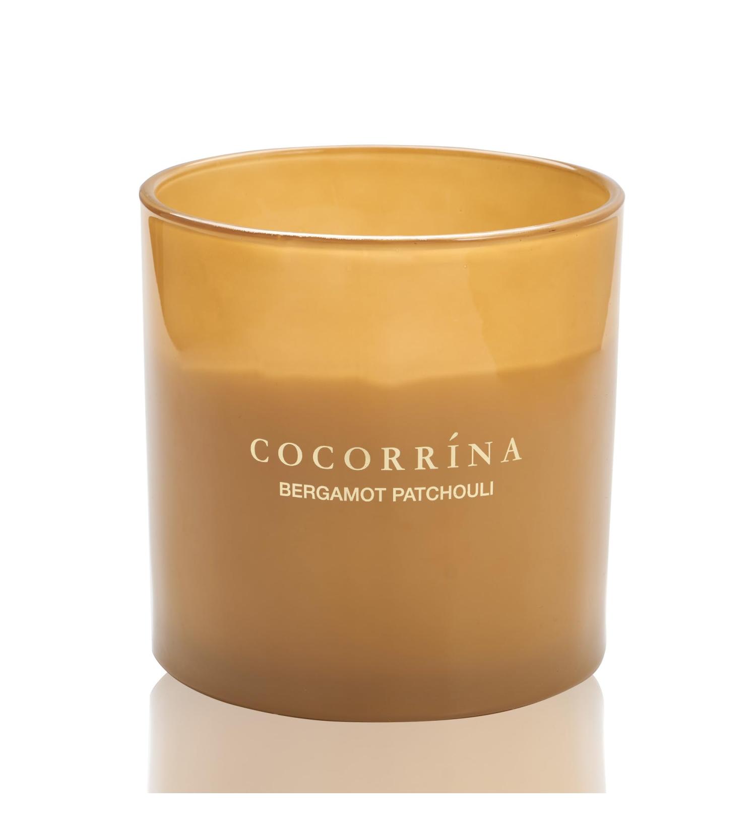 Cocorr na Bergamot Patchouli Candle - Natural Soy 3 Wicks 110 Hours Burn Time | Ideal Christmas Gift 1300g Luxury Fragrance - Buy Online on SooperMarket.com