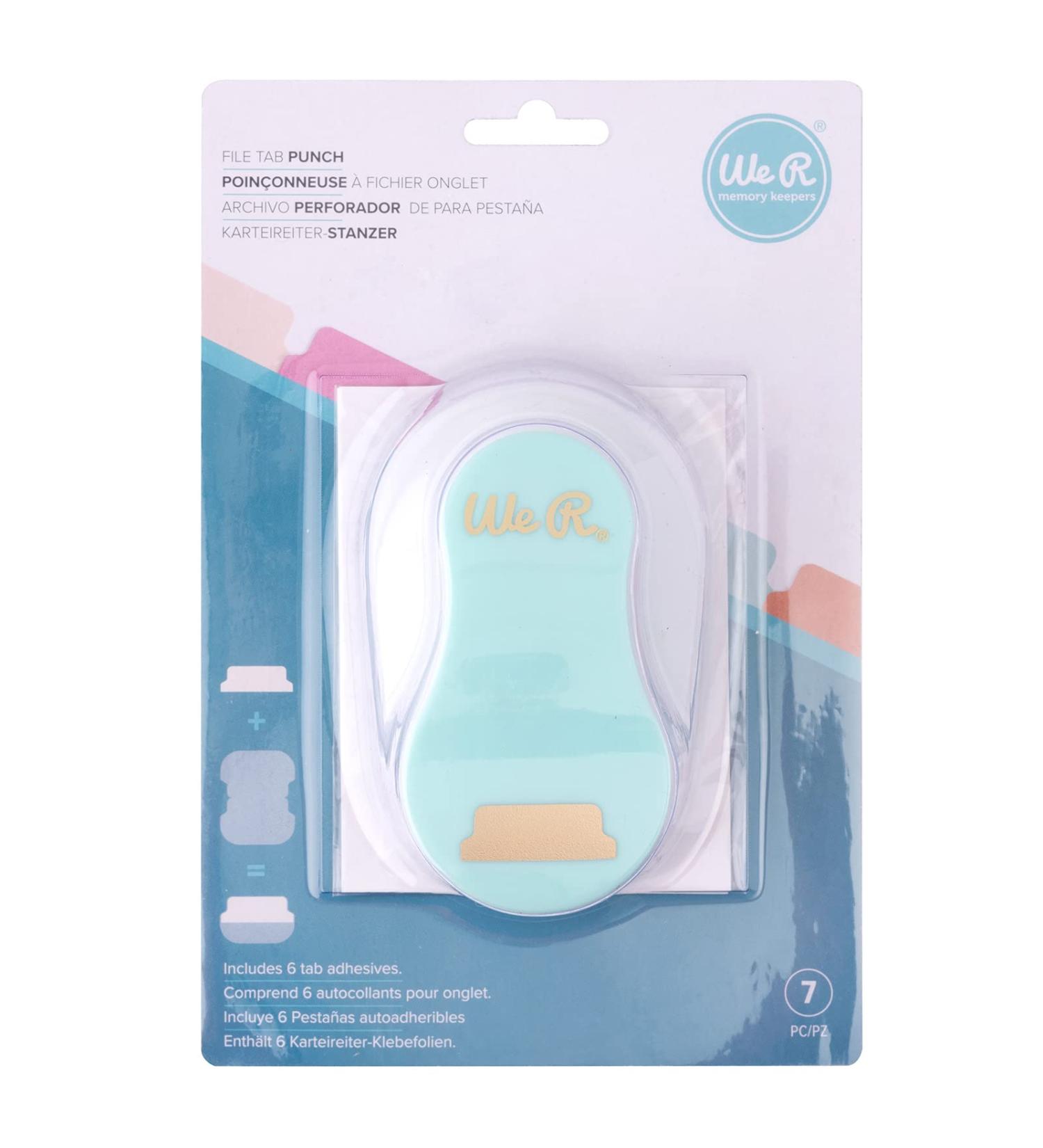 We R Memory Keepers Tab Paper Punch - Organize and Customize Your Projects - Buy Online on SooperMarket.com