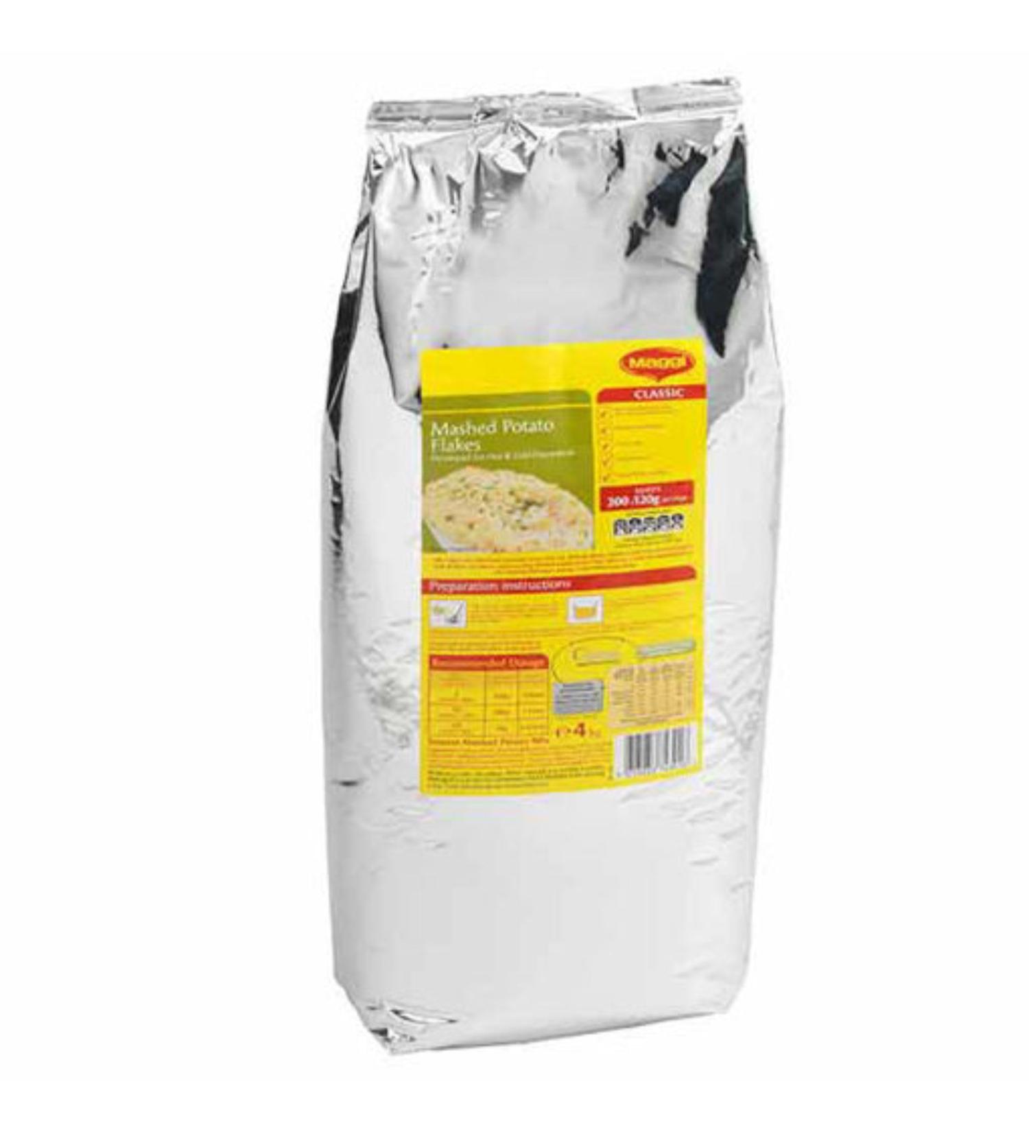 Cold Mix Mashed Potato 4kg. Instant mashed potato mix.