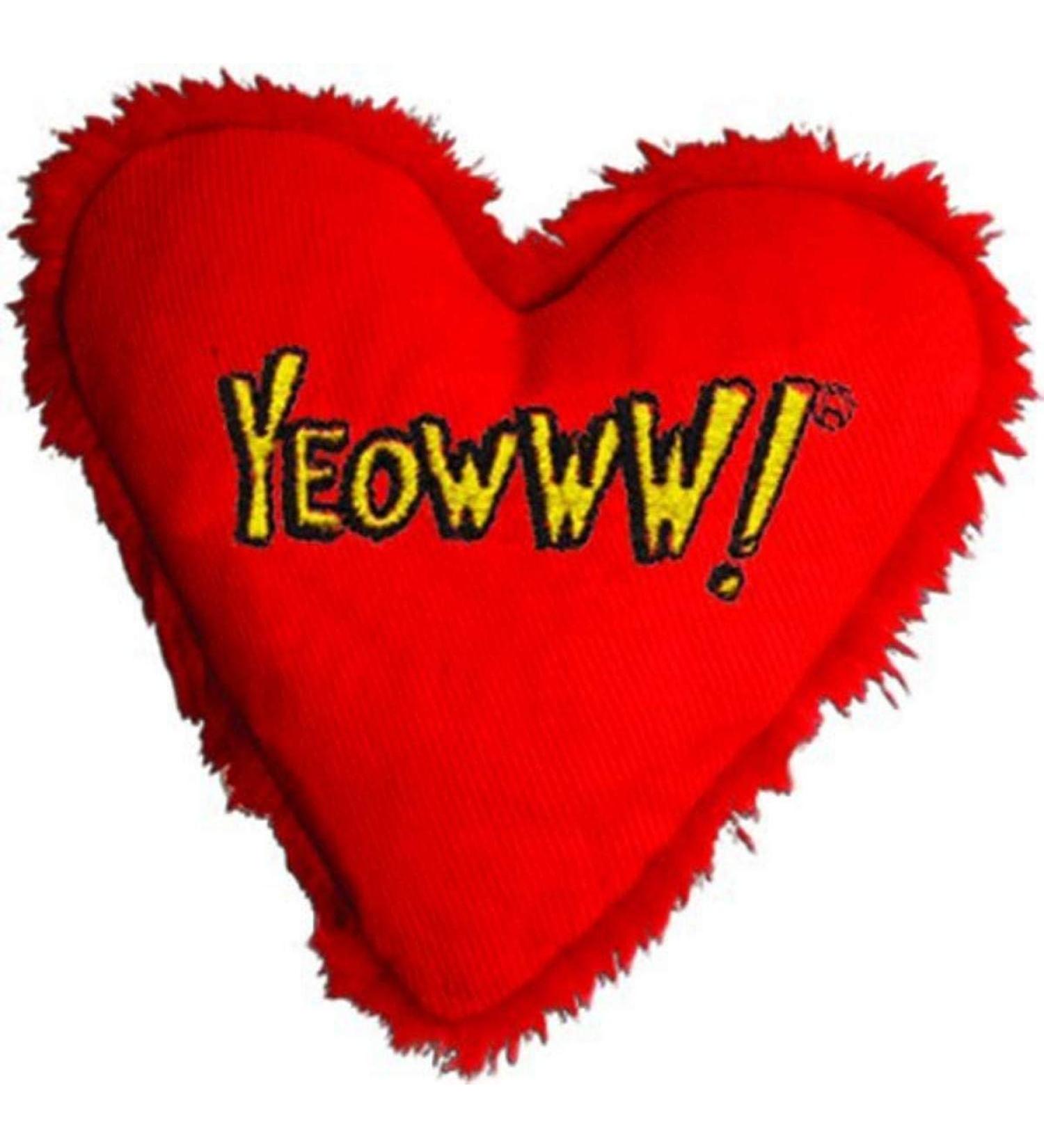 YEOWWW Heart Attack Cat Toy clear single