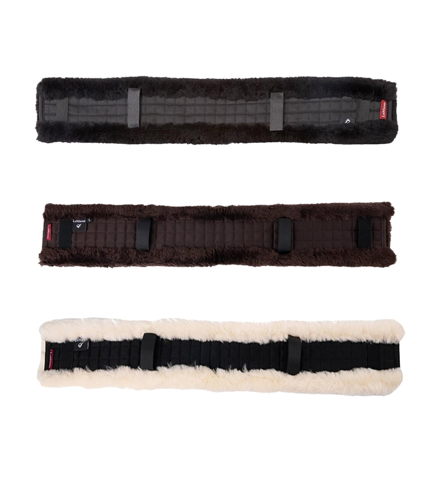 LeMieux Simuwool General Purpose Girth Cover Black / Black M - Buy Online on SooperMarket.com