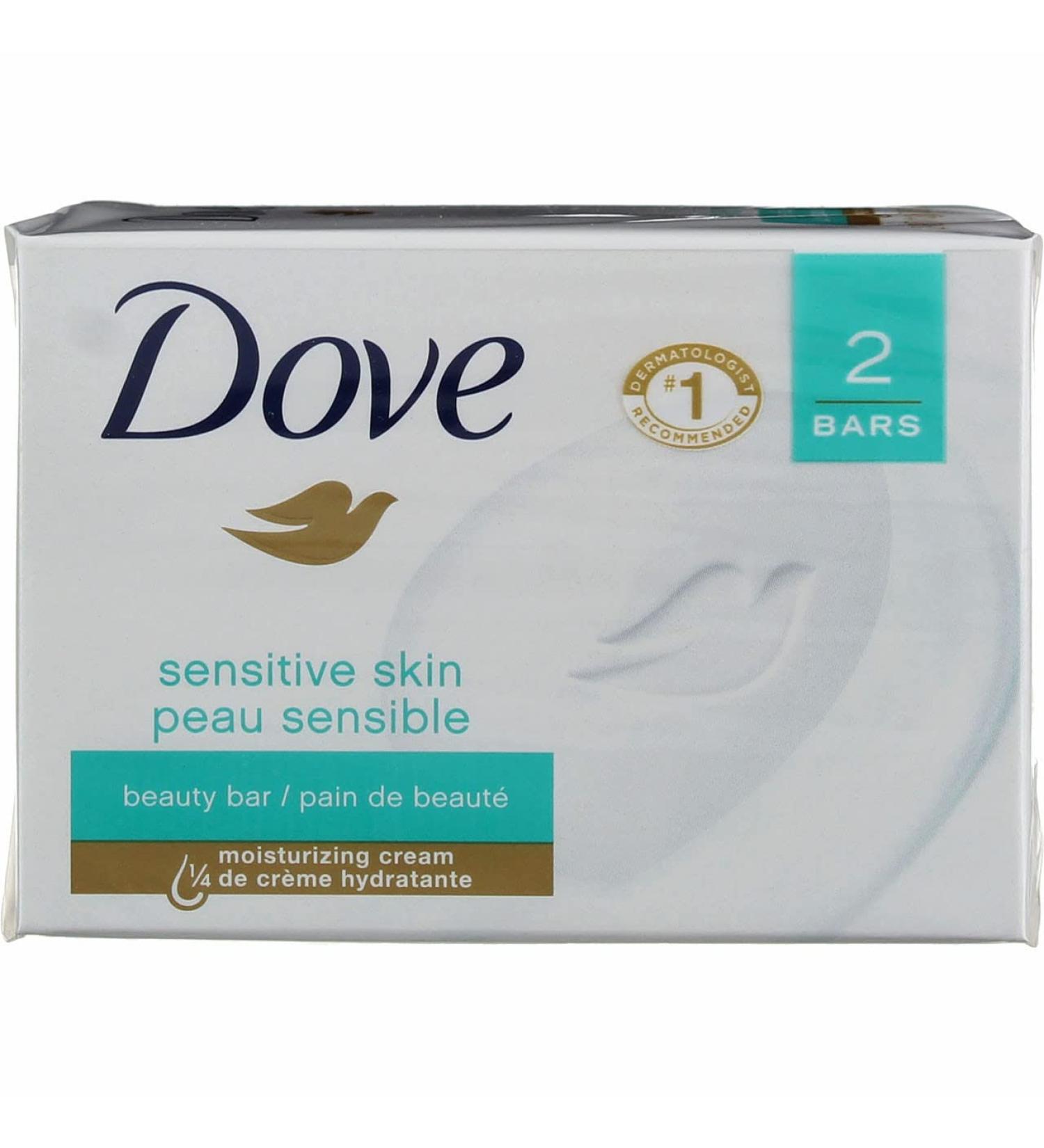 DOVE BAR SENSITIVE SKIN UNSCNT 2 X 3.75 OZ Unscented 106 g (Pack of 2) - Buy Online on SooperMarket.com