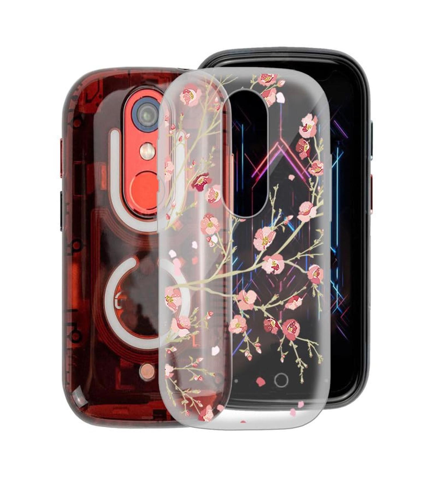 KJYFOANI Phone Case for Unihertz Jelly Star (3.00") Shockproof Bumper Soft Cover Shell Ultra-Slim Stylish X Anti-Yellowing Protection Case for Unihertz Jelly Star for Women/Girl - Flower - Buy Online on SooperMarket.com