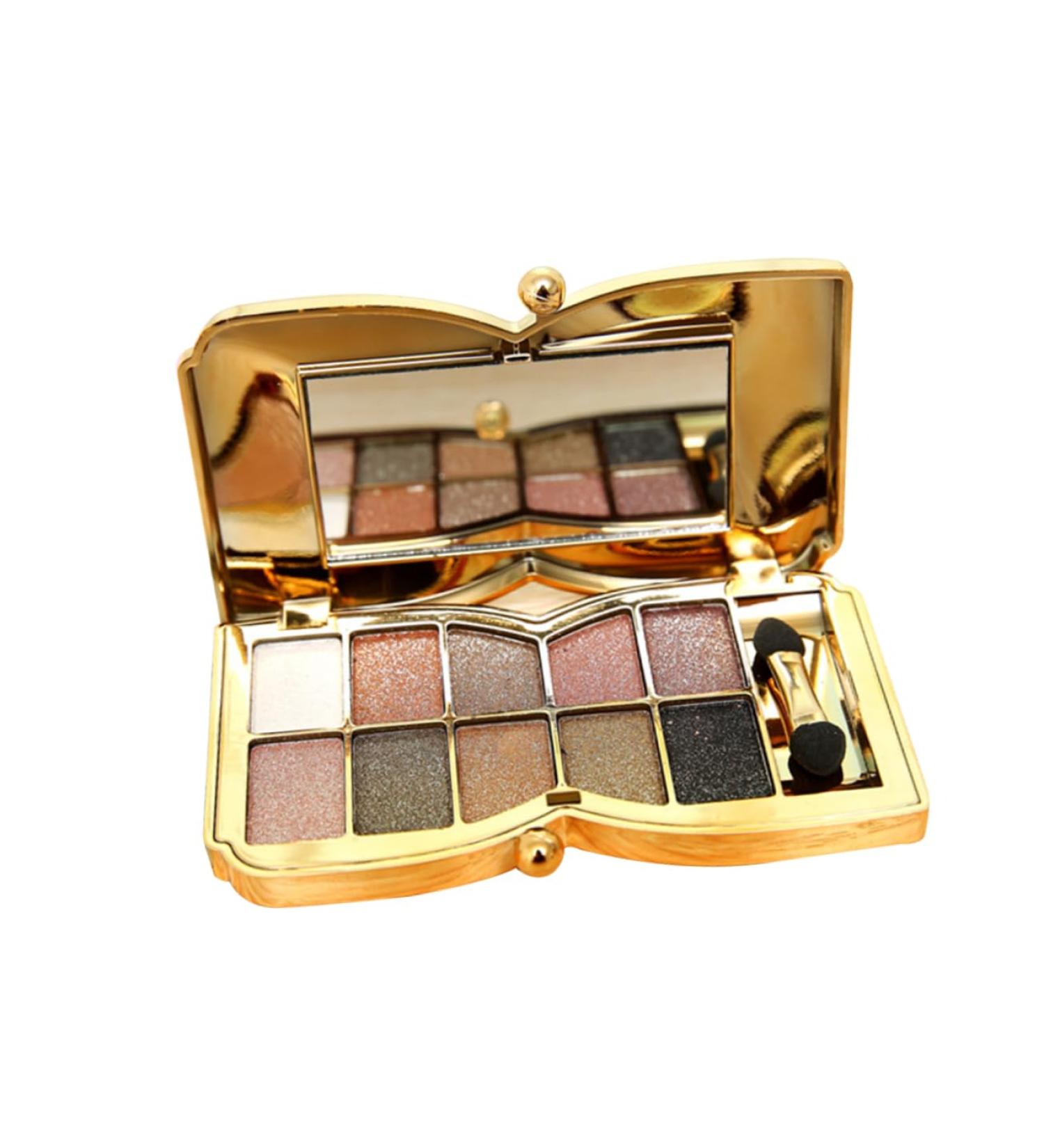 Beavorty Set and Colors Mirror Shadow Colorful Makeup Glitter with Eyeshadow Brush # - Buy Online on SooperMarket.com