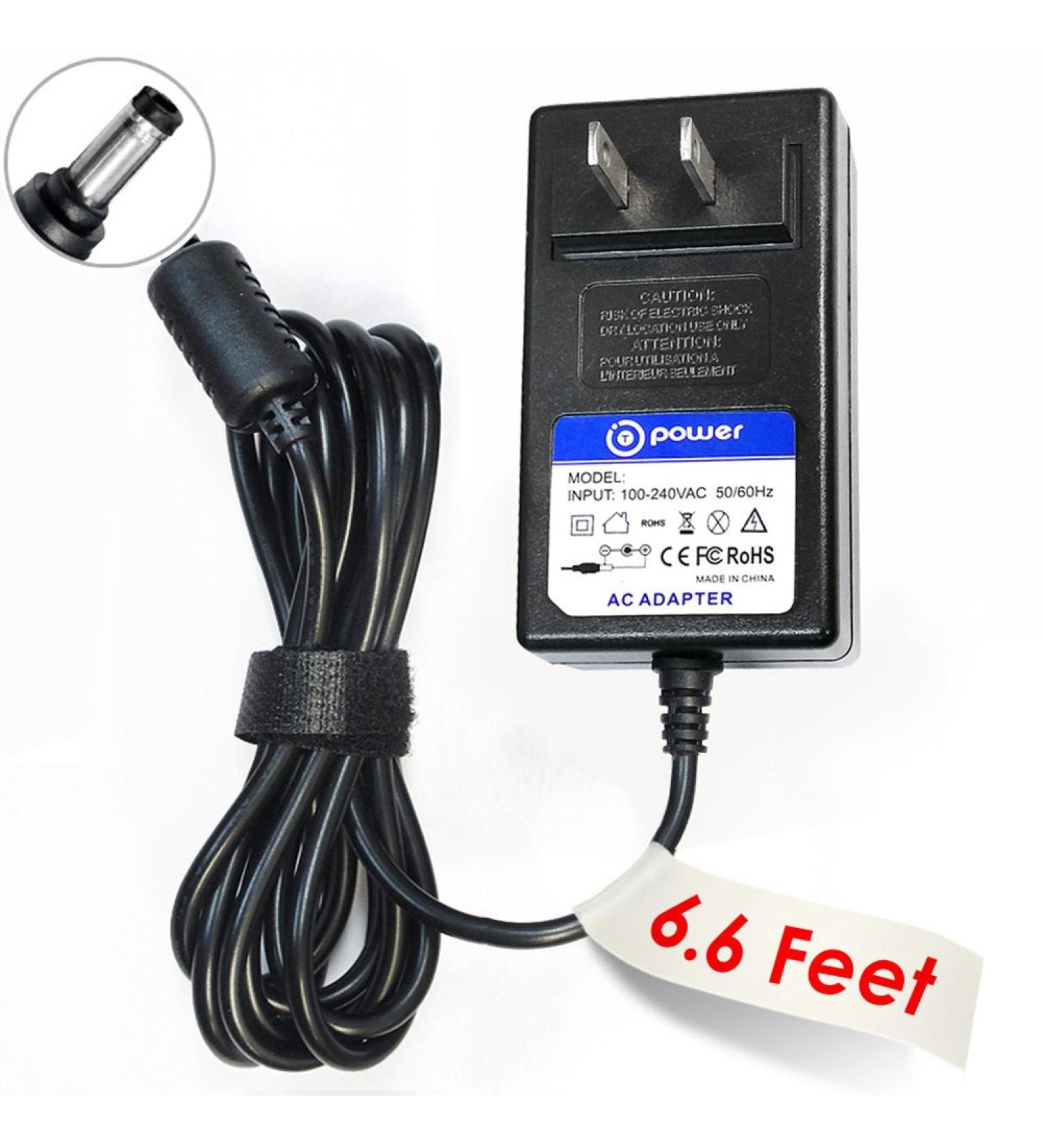 T-Power (TM) ((6.6 ft Long Cable)) for Tanda Clear Acne Light Therapy/TANDA Clear Plus/Tanda Luxe Skin Professional Acne Clearing Solution Device Laser Hair Removal System SN-001 AC Adapter - Buy Online on SooperMarket.com