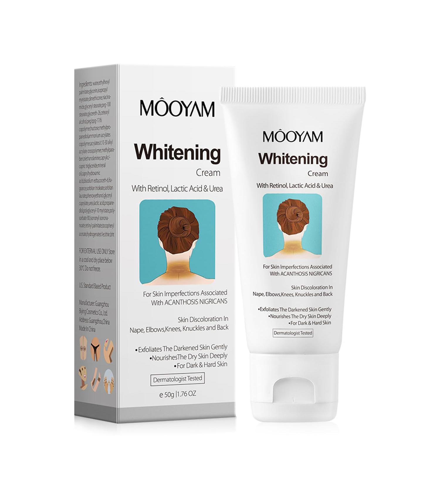 Skin Whitening Cream With Retinol Body Intimate Area Underarms Arms Knees Elbows Nourishing & Lightning Body & Neck Cream Natural Dark Spot Corrector for Private Parts(50g) - Buy Online on SooperMarket.com