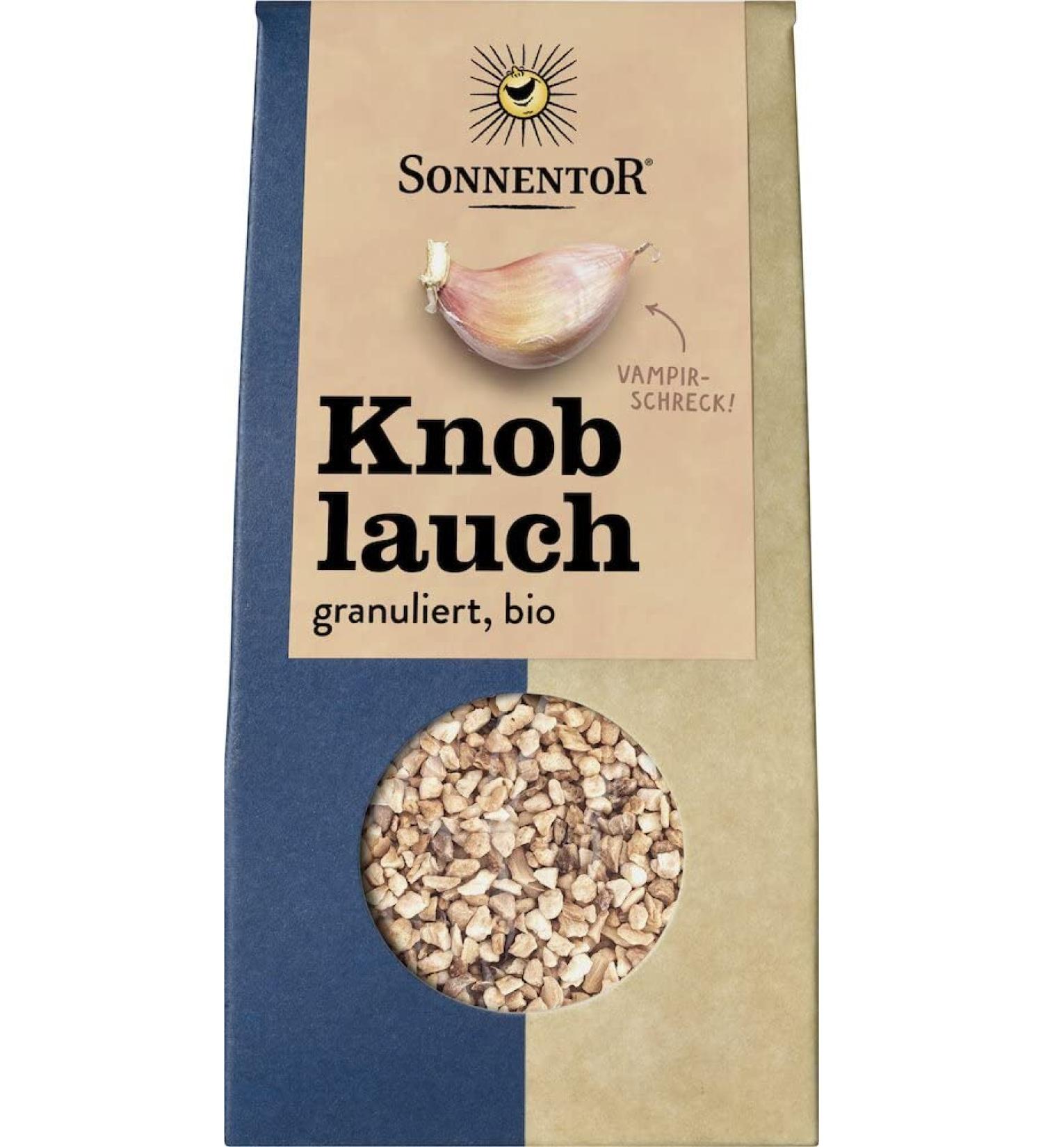 Sonnentor Organic Garlic Granulated (2 x 40 gr) 40 g (Pack of 2)