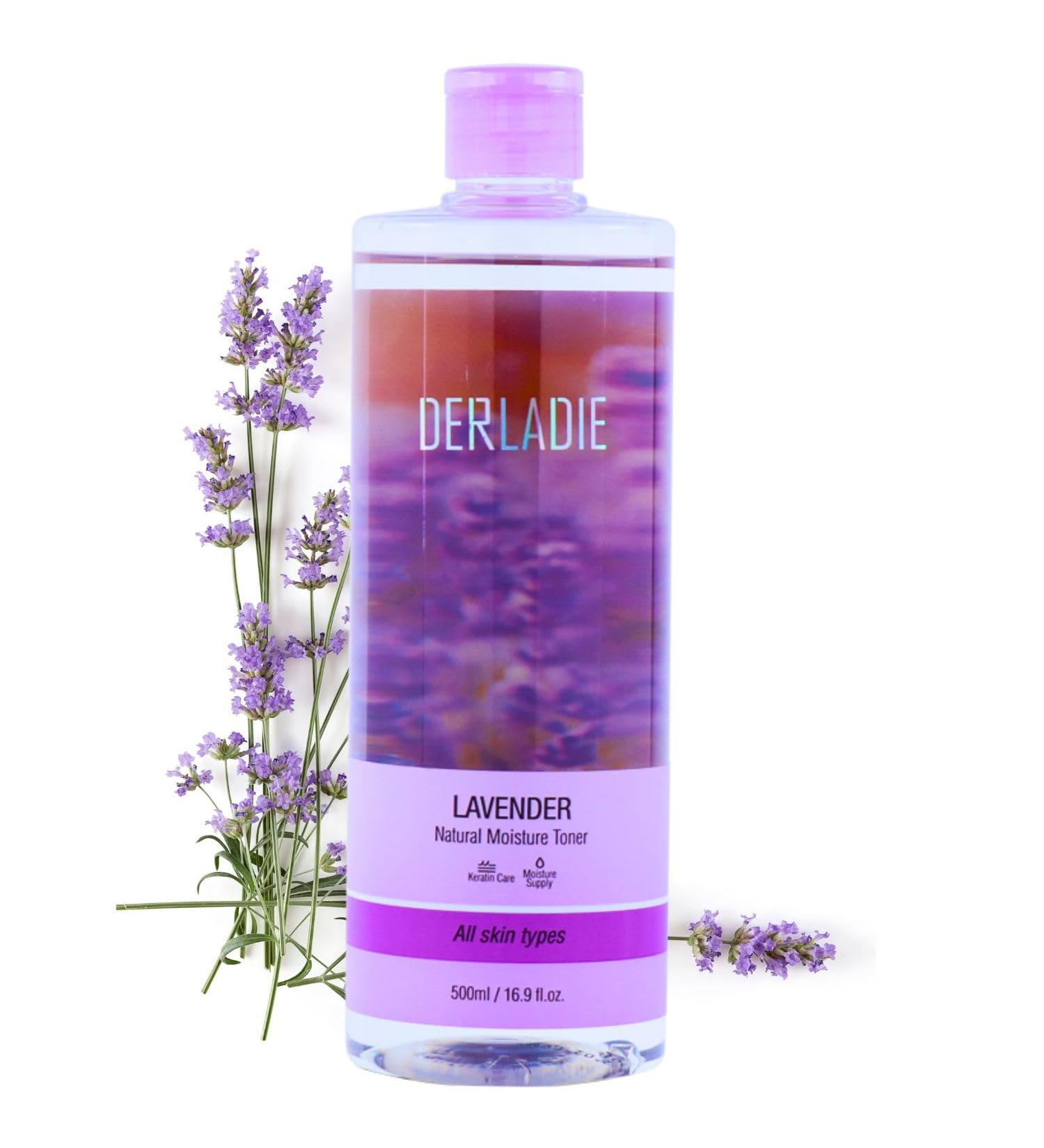 Buy Lavender Natural Moisture Toner - Moisturizing & Sebum Control for Sensitive Skin | 500ml/16.9 fl. oz - International Shipping Available - Buy Online on SooperMarket.com