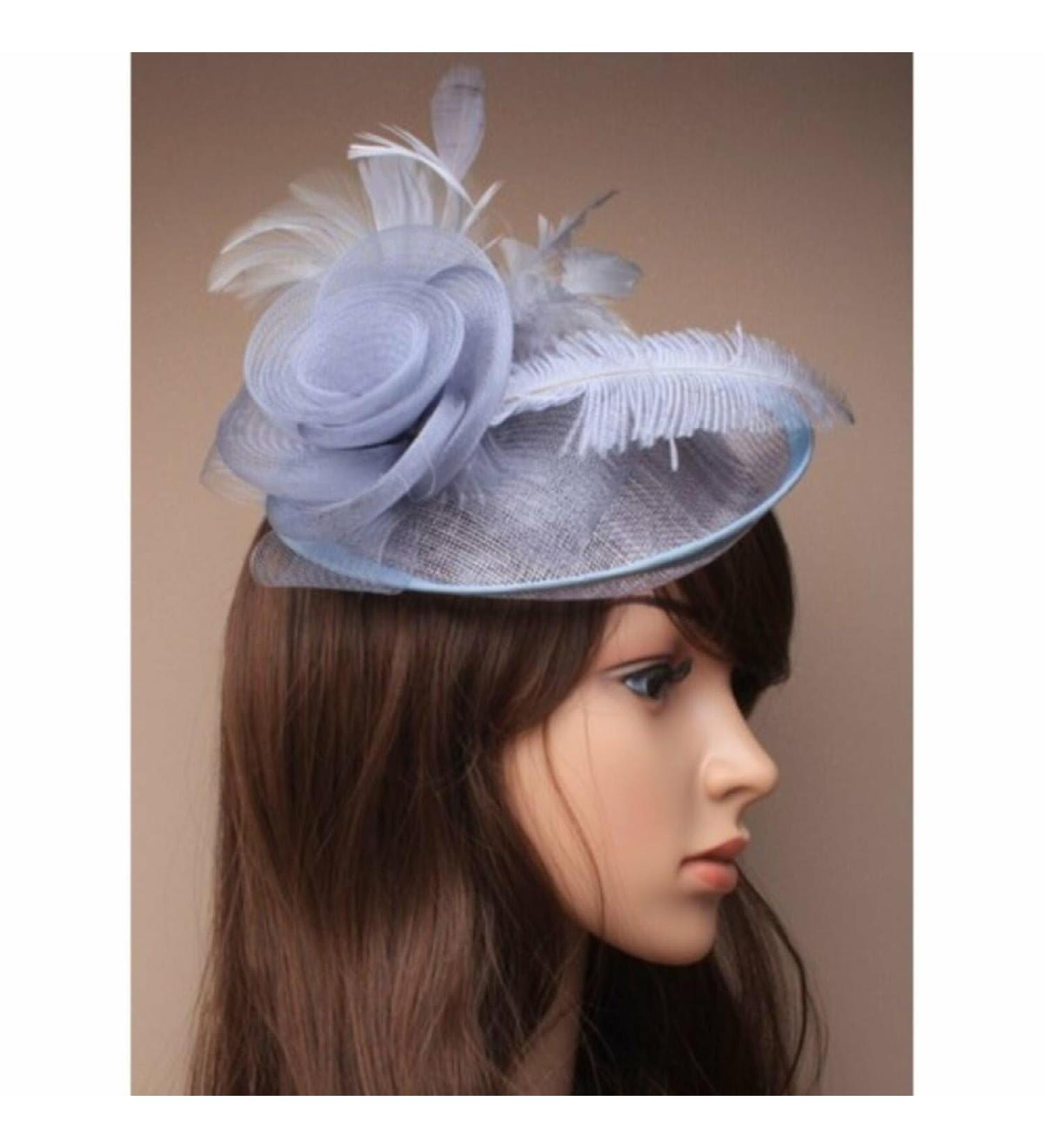 Arranview Jewellery Large silver grey sinamay fascinator on an aliceband - Buy Online on SooperMarket.com