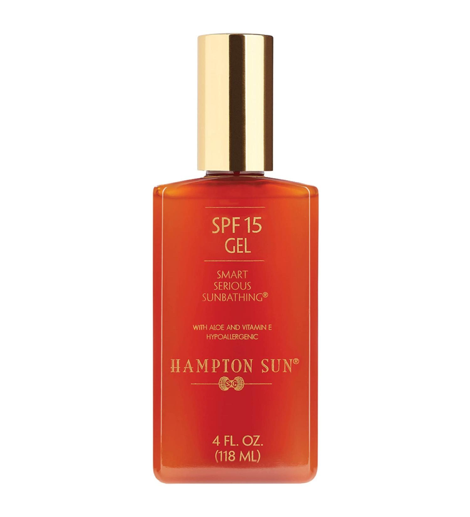 Hampton Sun SPF 15 Gel 4 Fl Oz - Sunscreen Protection and Hydration - Buy Online on SooperMarket.com