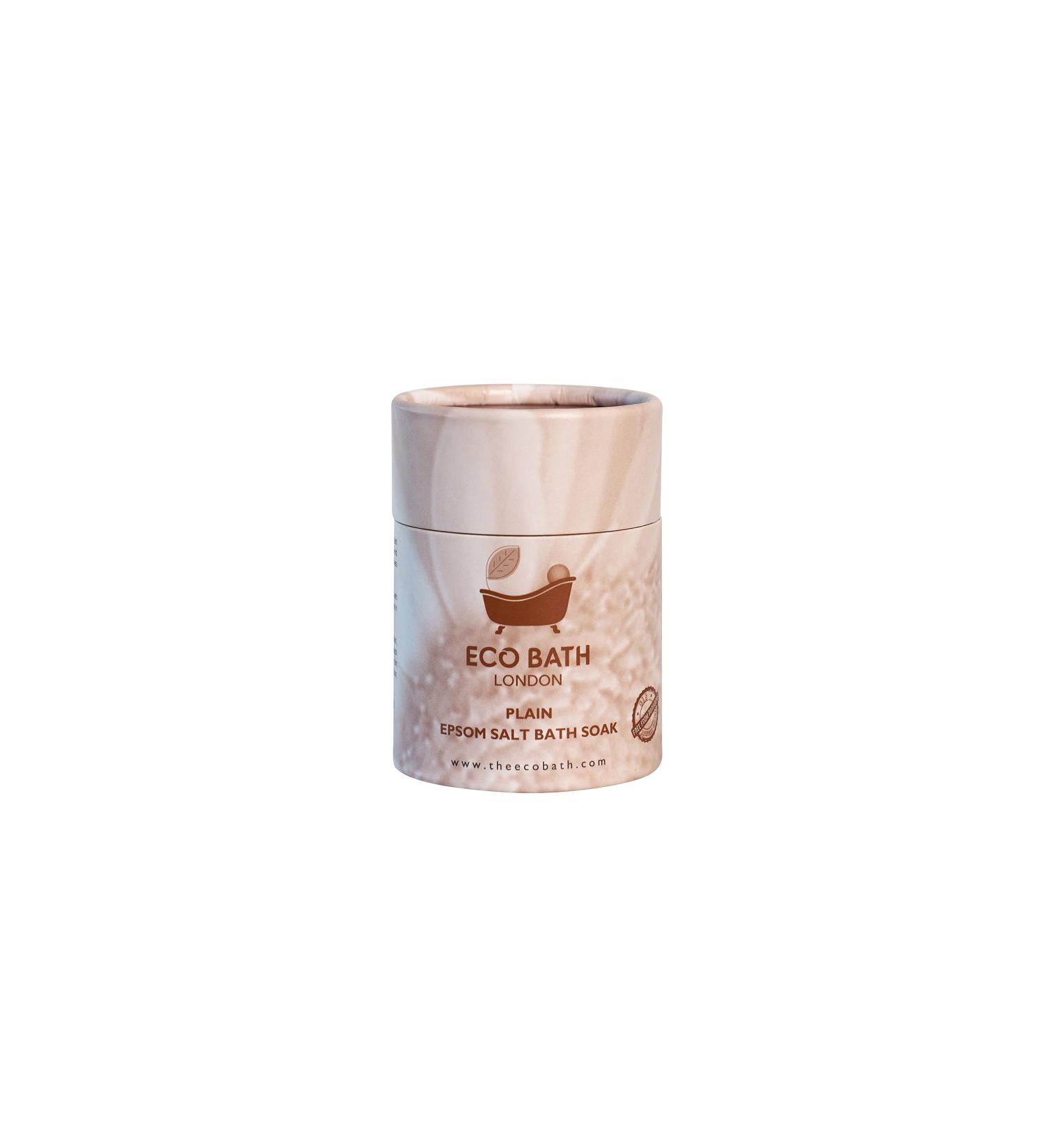 Pure Epsom Salt Bath Soak 250g Tube - Rich Magnesium Formula for Post-Workout Recovery | Eco Bath London - Buy Online on SooperMarket.com