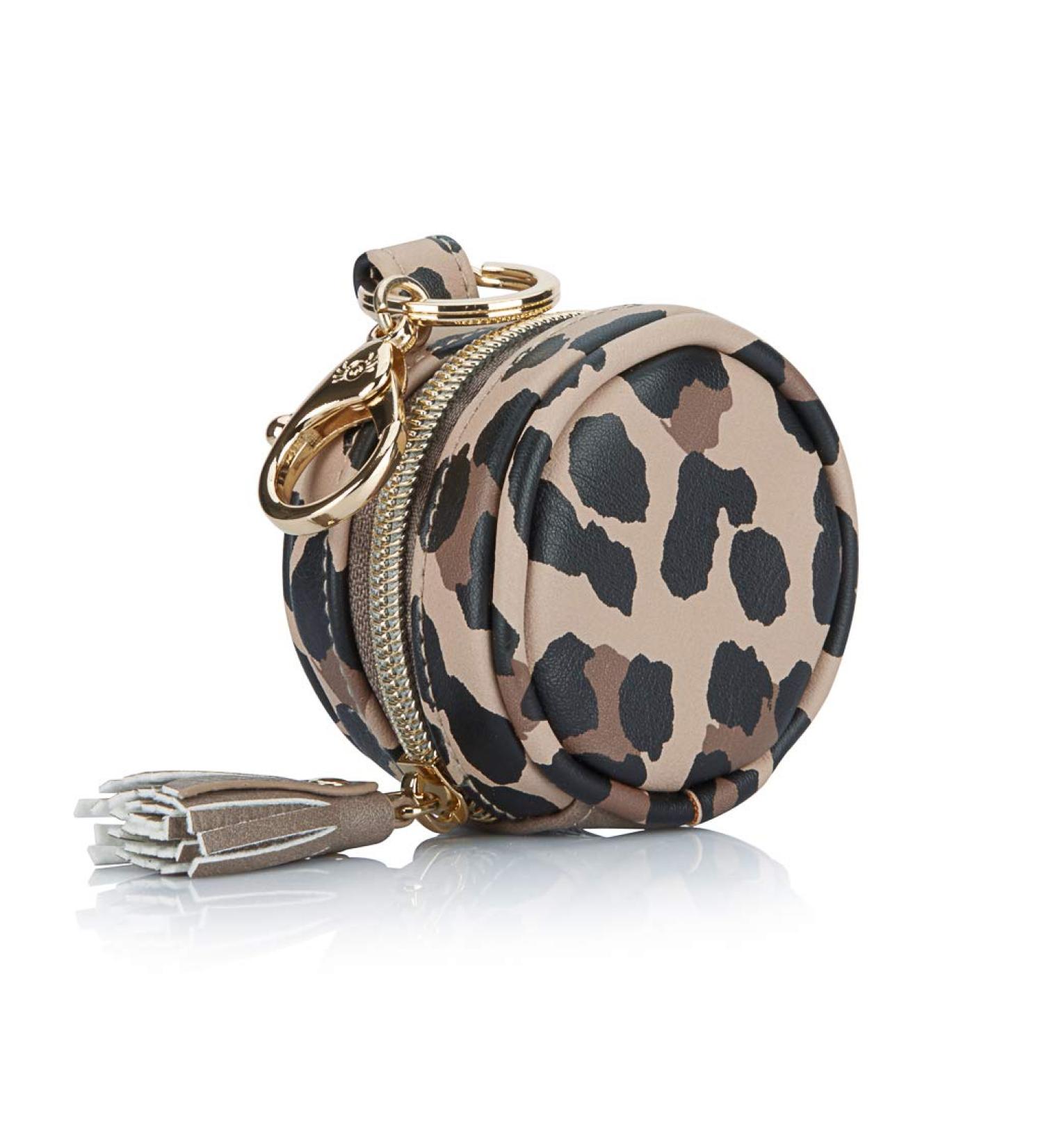 Itzy Ritzy Leopard Pacifier Case with Clip - Holds 2 Pacifiers, Easy Clasp Attachment - Buy Online on SooperMarket.com