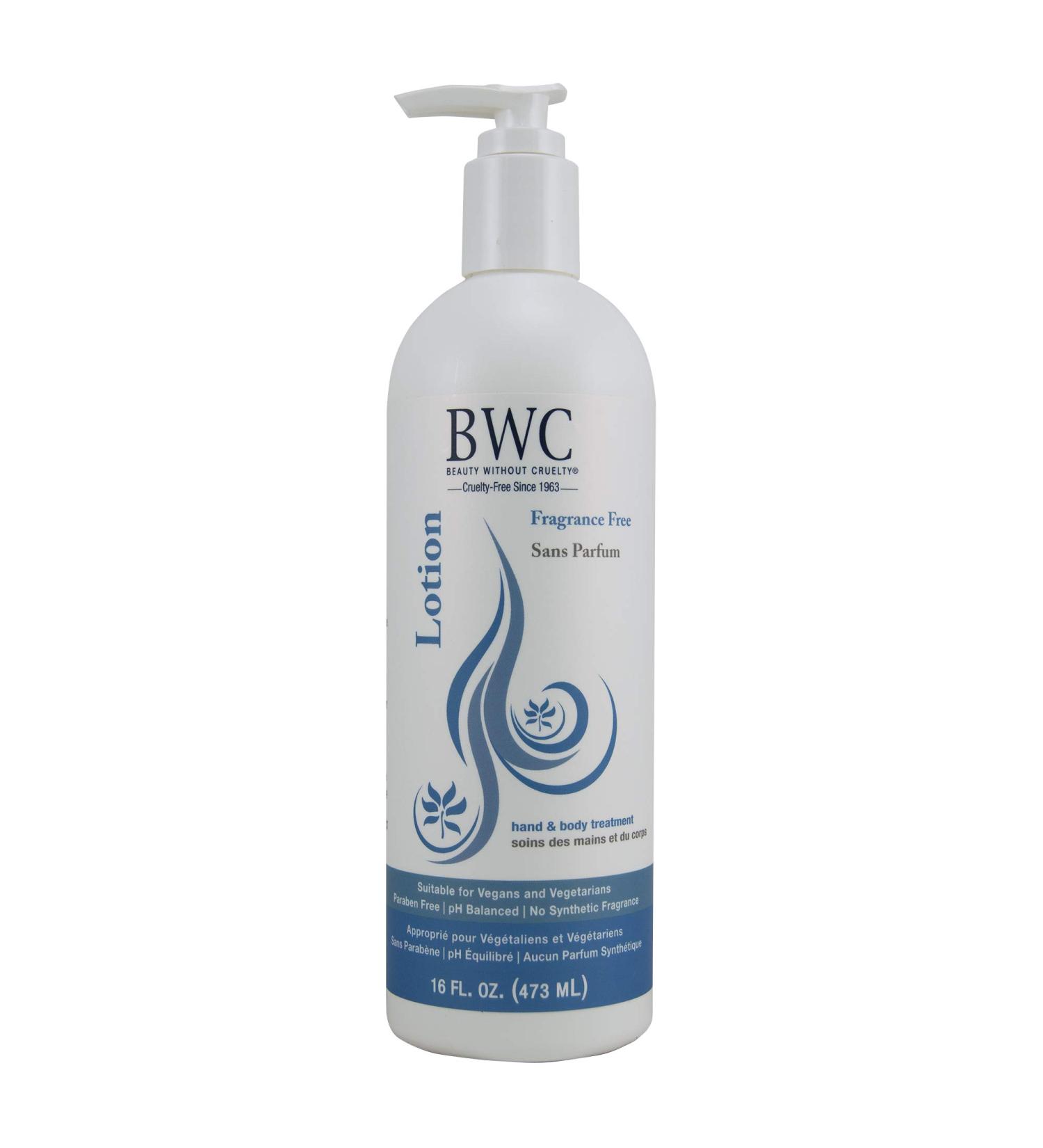 Beauty Without Cruelty Fragrance Free Hand & Body Lotion 16 fl oz - 100% Vegetarian - Buy Online on SooperMarket.com
