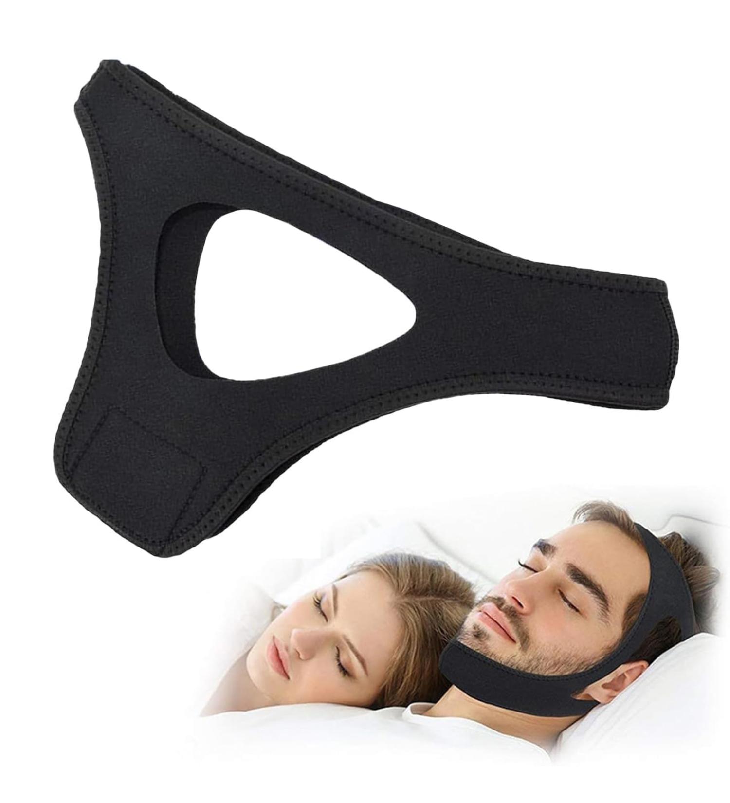 Airflow Jaw Strap Veralabs Veralabs Airflow Jaw Strap Air Flow Jaw Strap Adjustable Breathable Chin Strap Anti Snoring Chin Strap for Men and Women Sleeping - Buy Online on SooperMarket.com