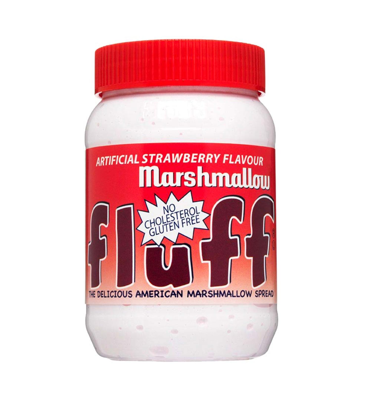 Marshmallow FLUFF A Delicious Flavour Marshmallow Spread 213g Bottle (2 x Marshmallow Fluff Strawberry)