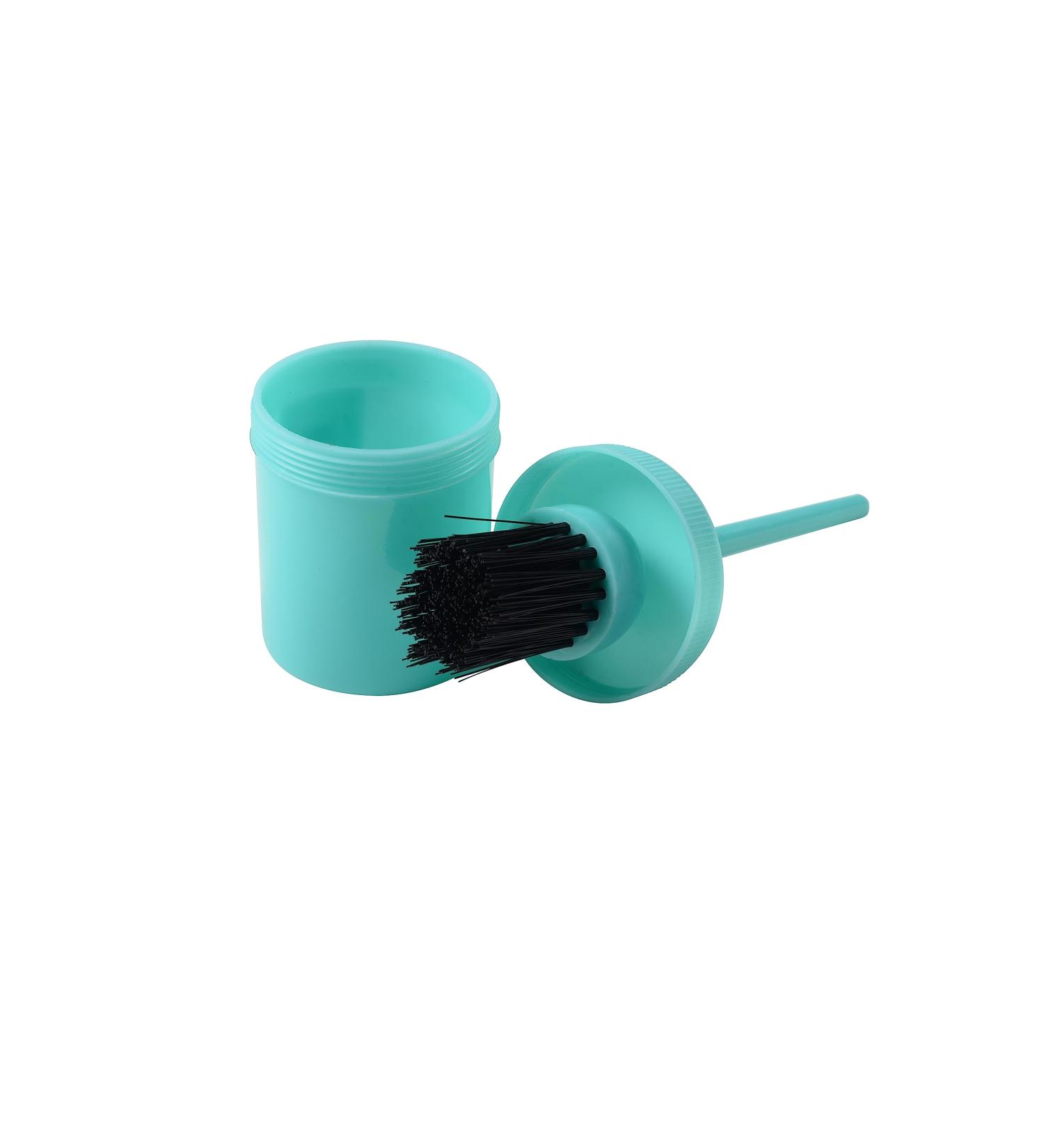 Roma Brights Hoof Oil Brush & Bottle Turquoise