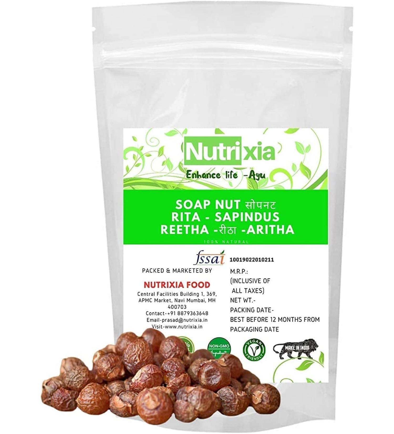 Zanto Soap nut/ /Rita/Sapindus/REETHA/ / aritha (100 GMS)