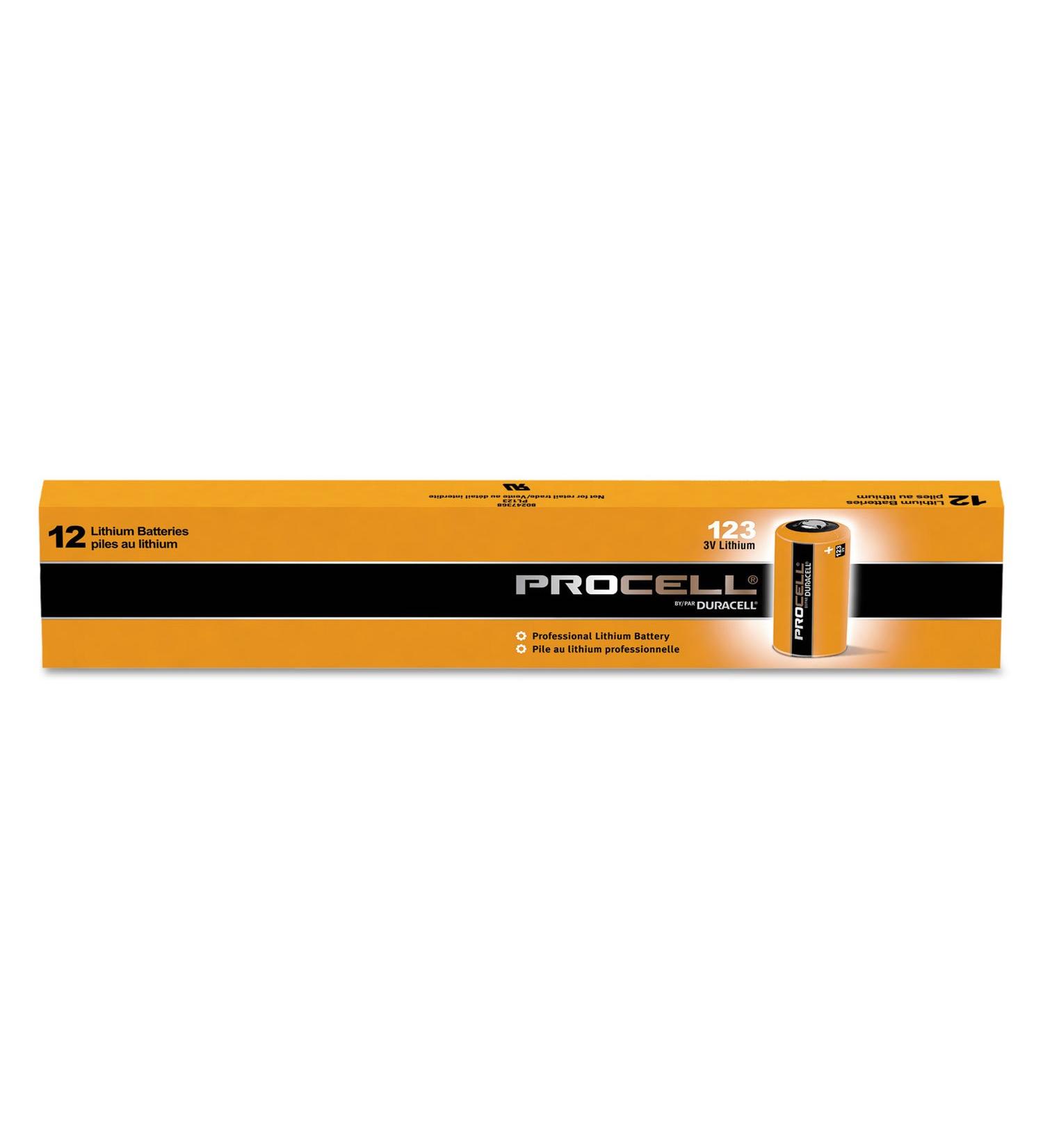 Duracell - Duracell Procell Batteries 3.0 Volt Electronic Battery: 243-Pl123Am