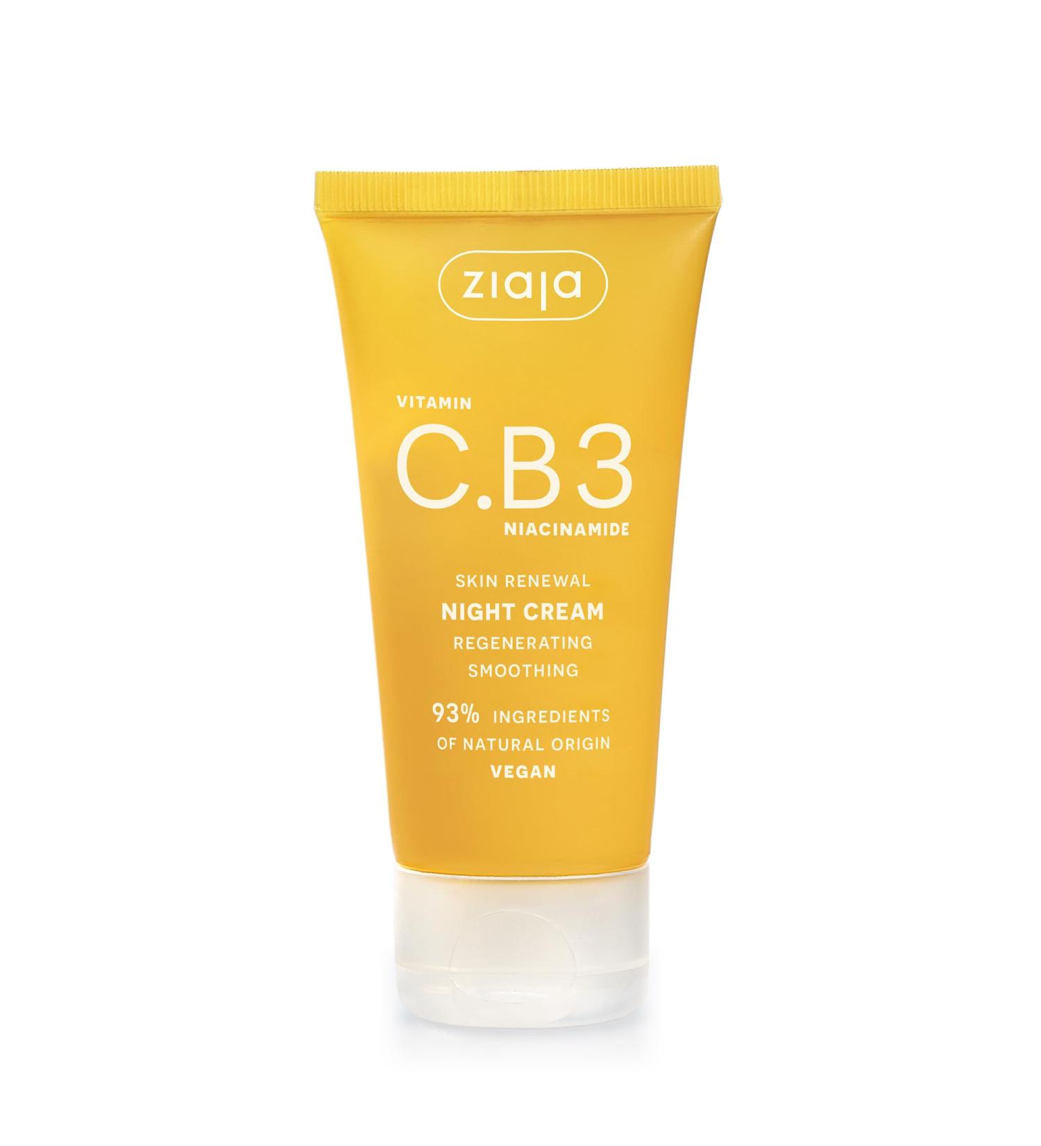Ziaja Vitamin C.B3 NIACINAMIDE - Night Cream