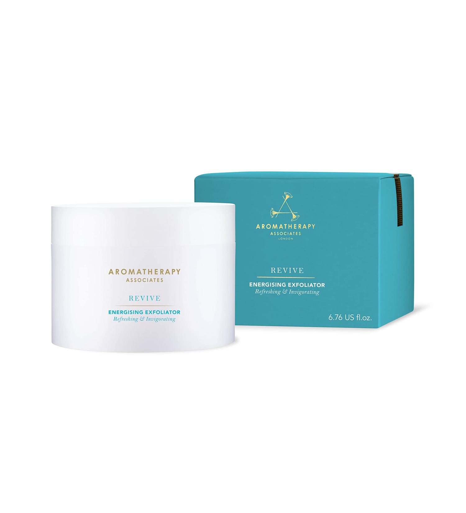 Aromatherapy Associates Revive Energizing Exfoliator - Invigorating Body Scrub with Rosemary Juniper Berry & Grapefruit Essential Oils for Radiant Skin (6.76 oz) - International Shipping Available - Buy Online on SooperMarket.com