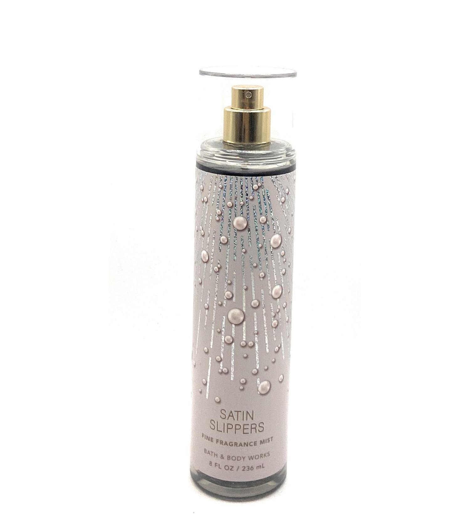 Bath and Body Works Satin Slippers Fine Fragrance Mist 8 Fluid Ounce Body Spray