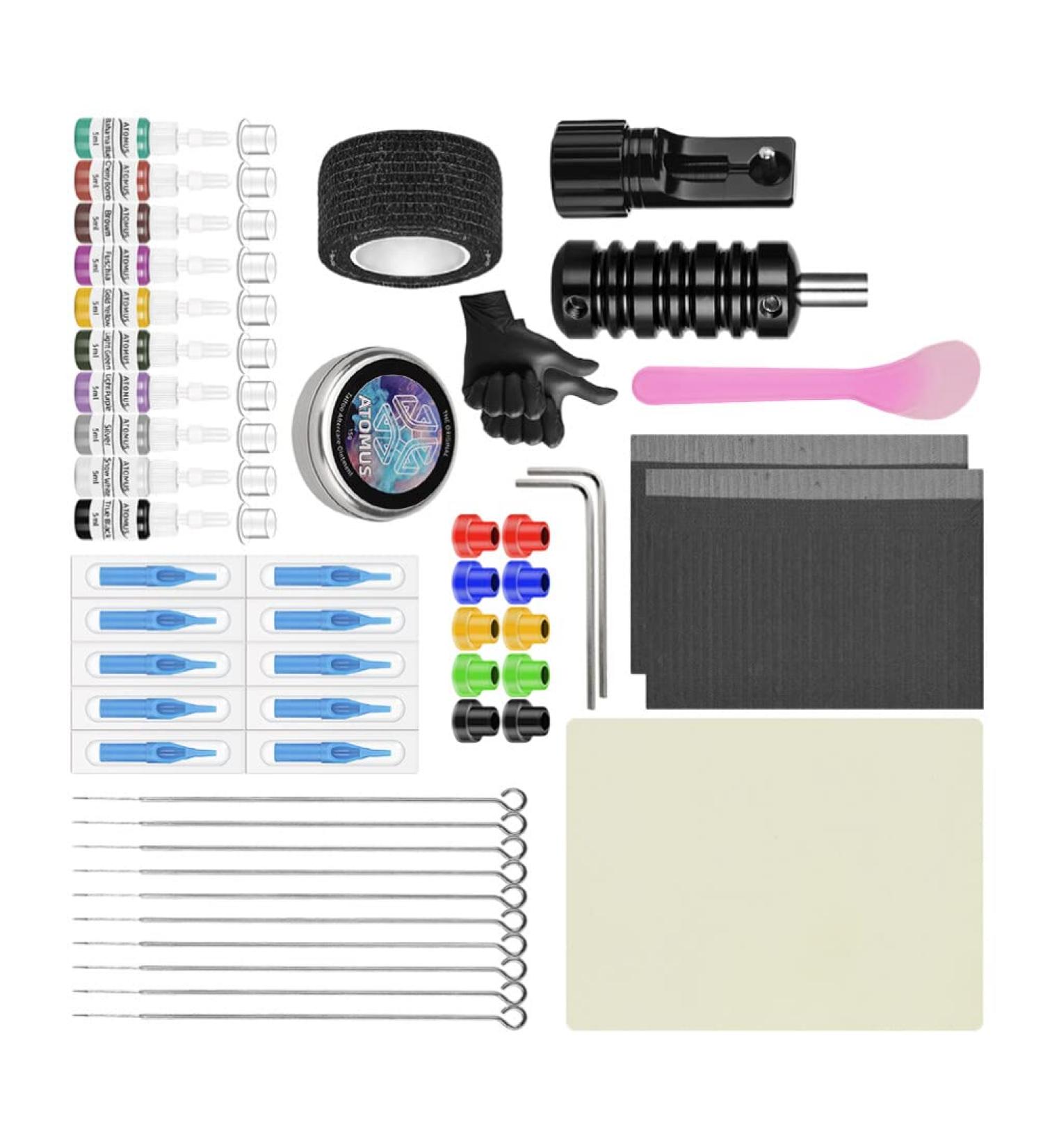 1 Set Healeved Tattoos Tool Kit - Pen Holder Multipurpose Tattooing Supplies - Gift WSTZ1233 04 - Buy Online on SooperMarket.com