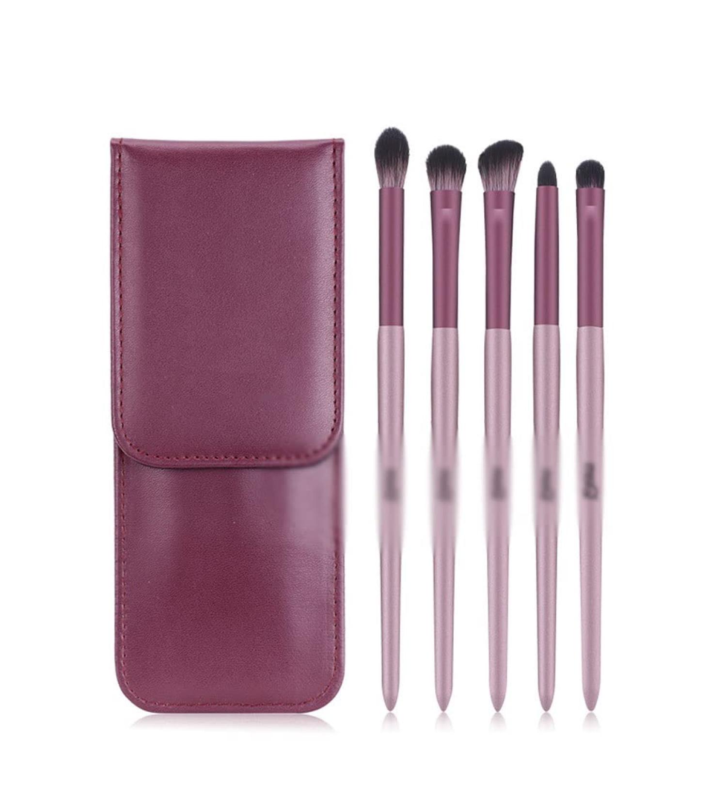 Buy DFHBFG Set of 5 Eye Shadow Brushes | Eye Smudging & Makeup Tools for Perfect Eye Looks - Buy Online on SooperMarket.com