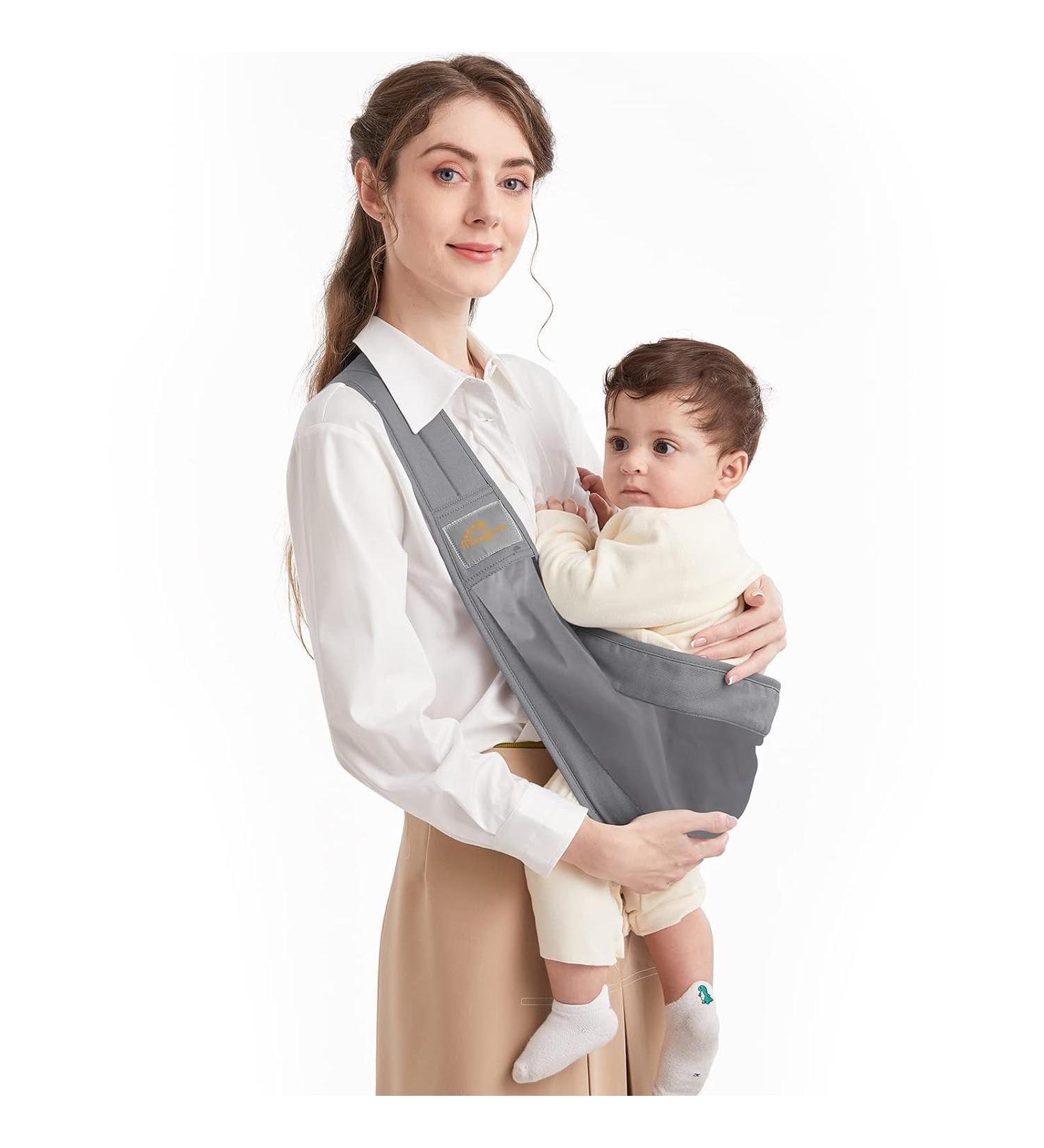 Buy Mumgaroo Baby Carrier - Multifunctional Newborn Carrier for Babies 0-36 Months | Comfort & Convenience in Gray - Buy Online on SooperMarket.com