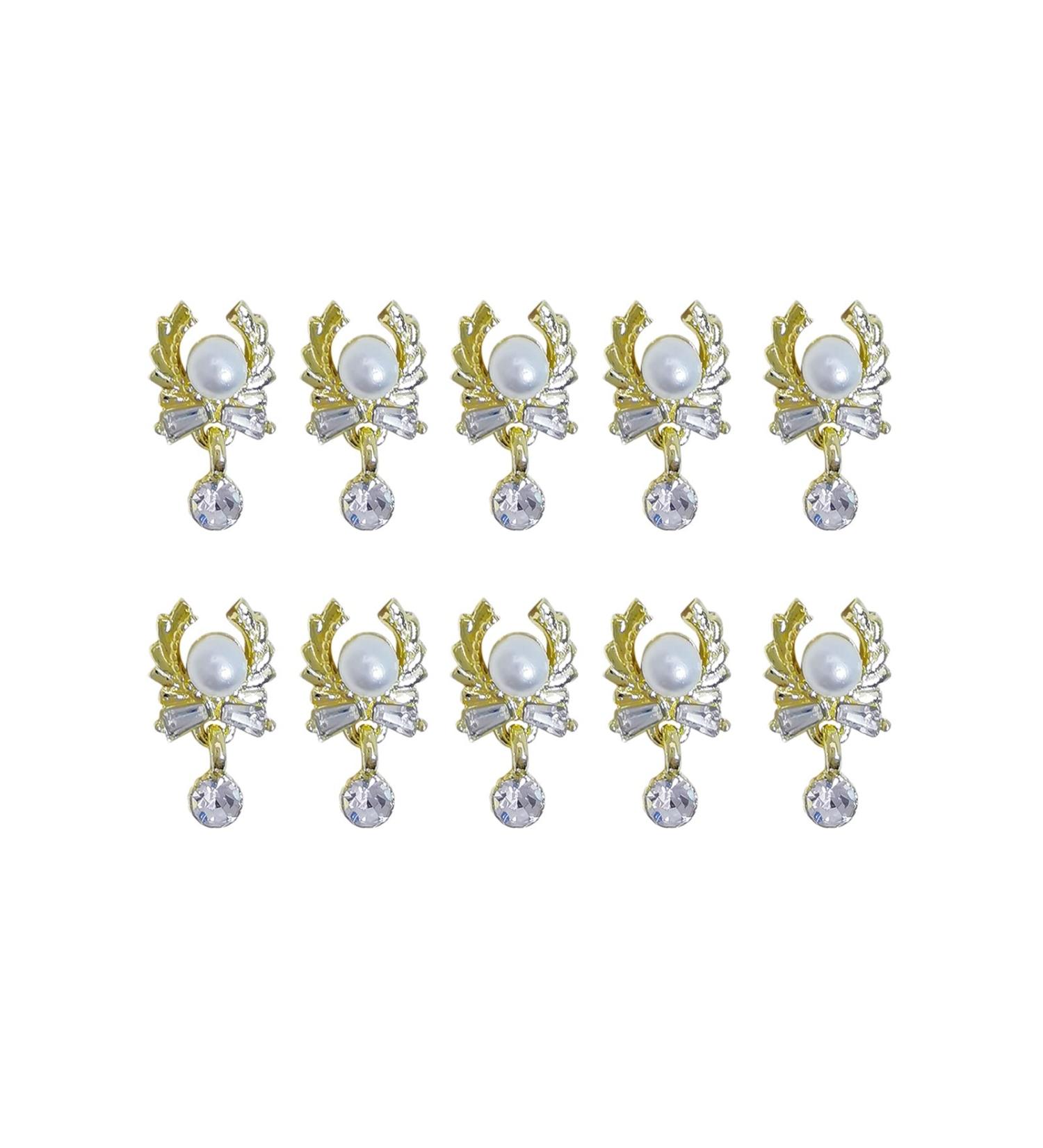 Worparsen Nail Jewelry Pendant Style Nail Art Decor DIY Manicures Gadget High Durability for Salon 1 Bag G - Buy Online on SooperMarket.com