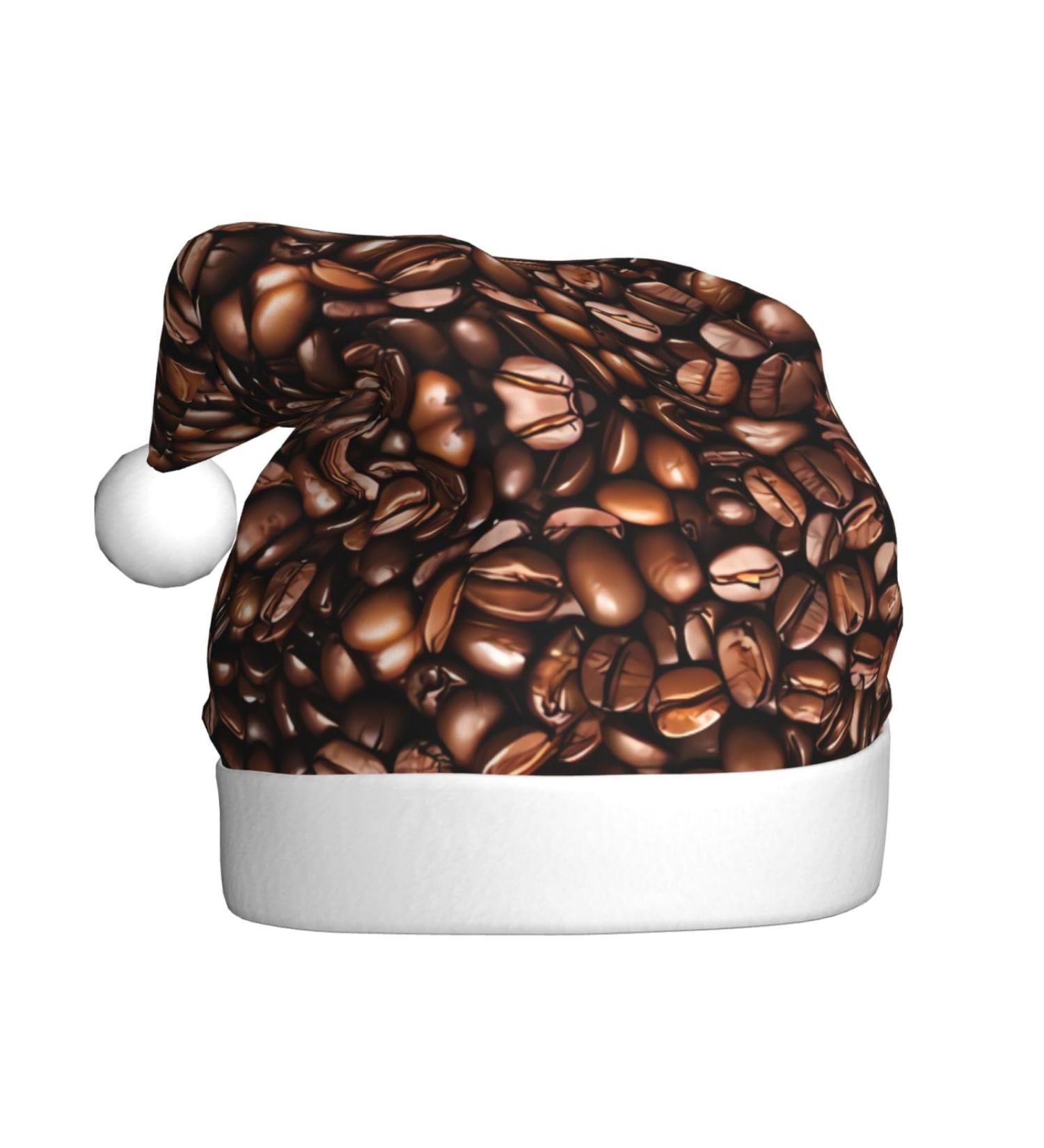 Chrysm Festive Christmas Hat Long-Lasting Color Perfect Accessory For Holiday Parties Adult Sizegraffiti Lips Funny Roasted Coffee Beans One Size - Buy Online on SooperMarket.com