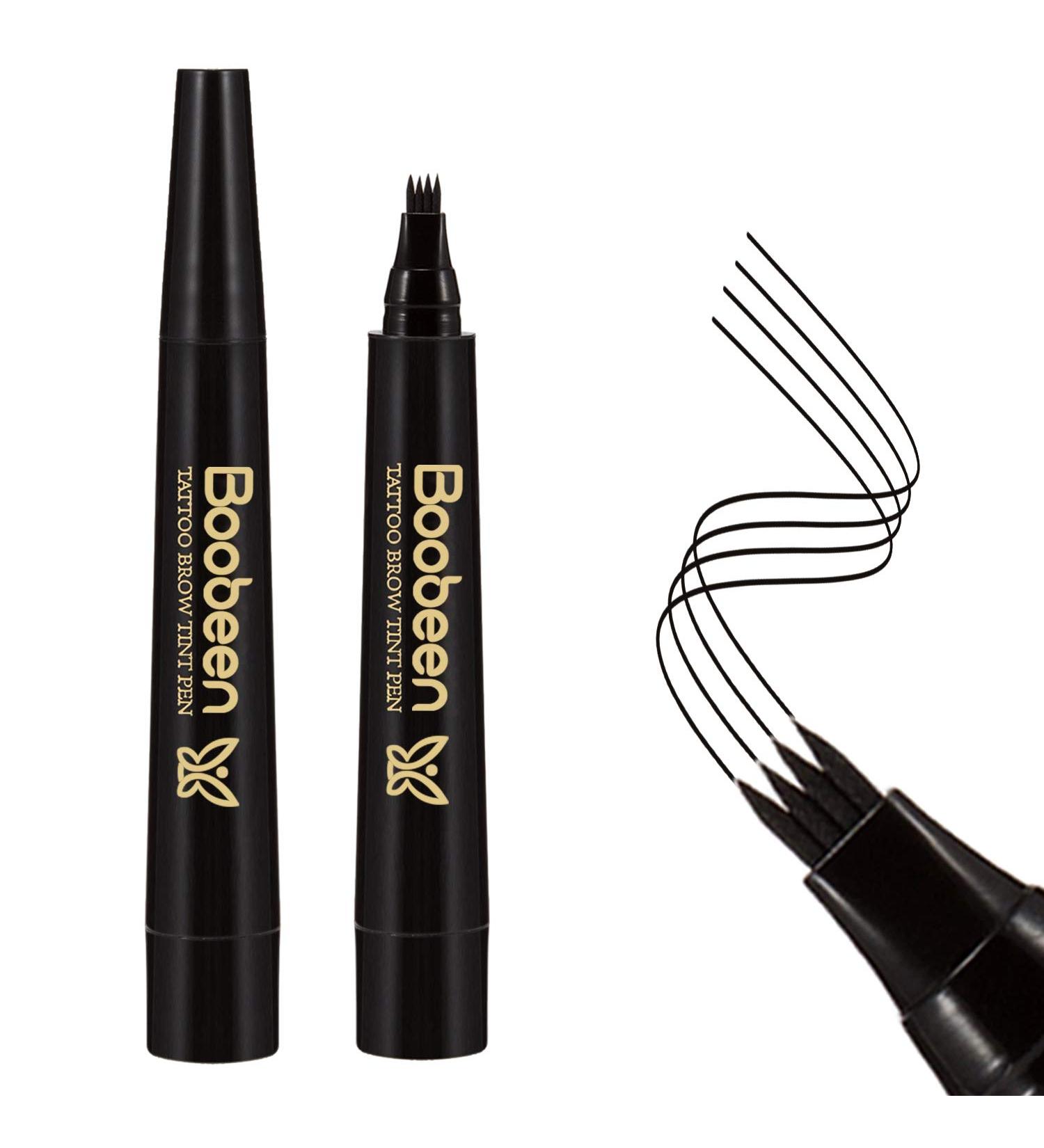 BOOBEES Waterthicther NY Brauton Tattoo - Effortless Microblading Eyebrow Tool for Jet Black Brows - Buy Online on SooperMarket.com