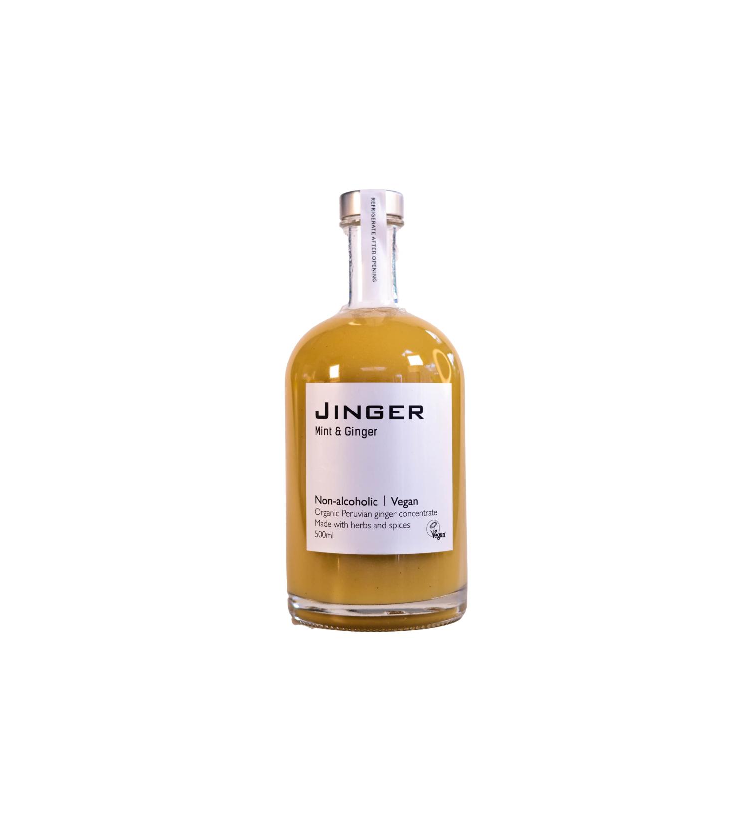 Organic Ginger & Mint - 200ml - Ginger Concentrate - Vegan - Reflux - Immune Booster -Heartburn