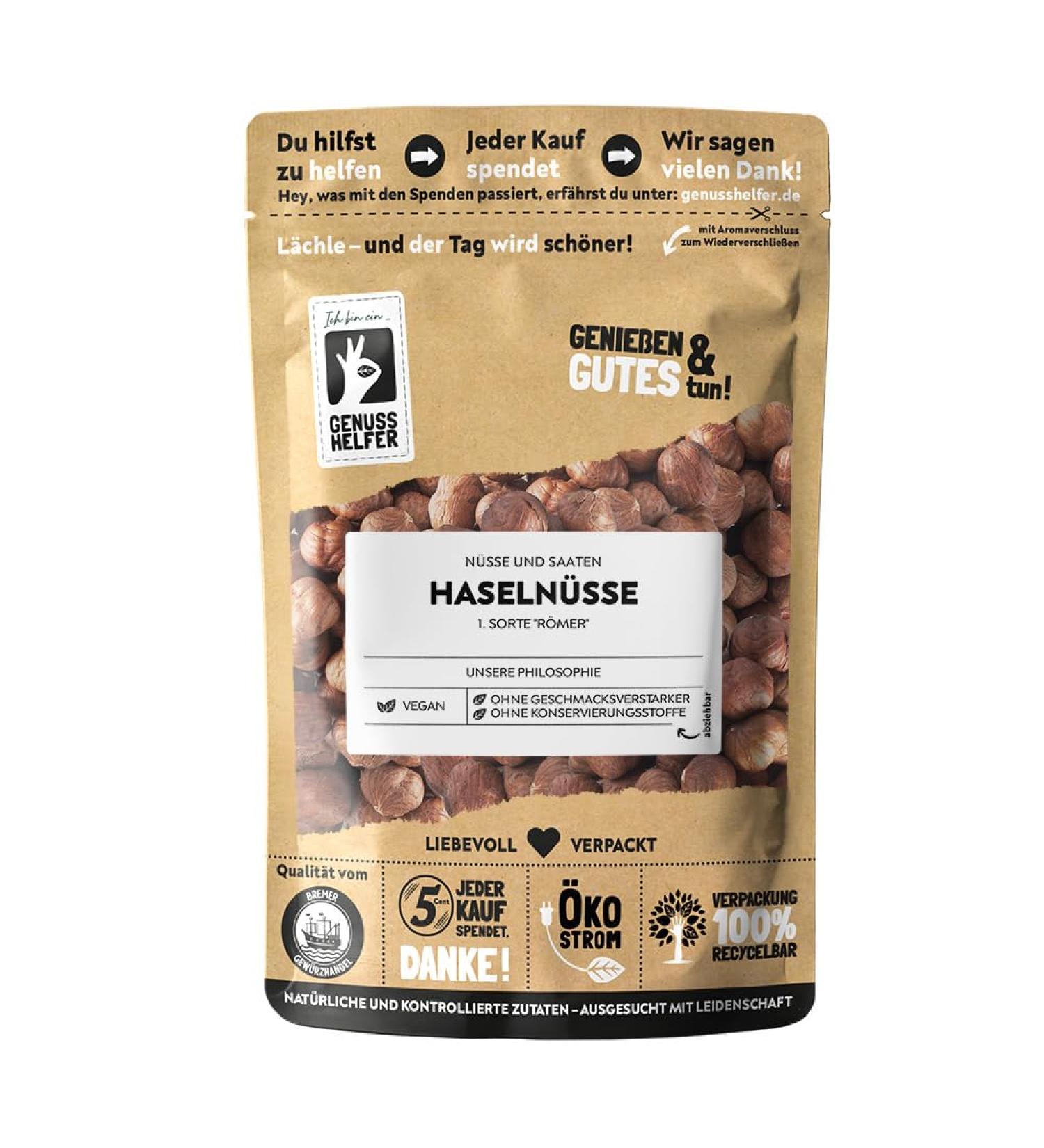 Buy Bremer Gew rzhandel Whole Hazelnuts - 200g Peeled Hazelnut Kernels for International Shipping - Buy Online on SooperMarket.com