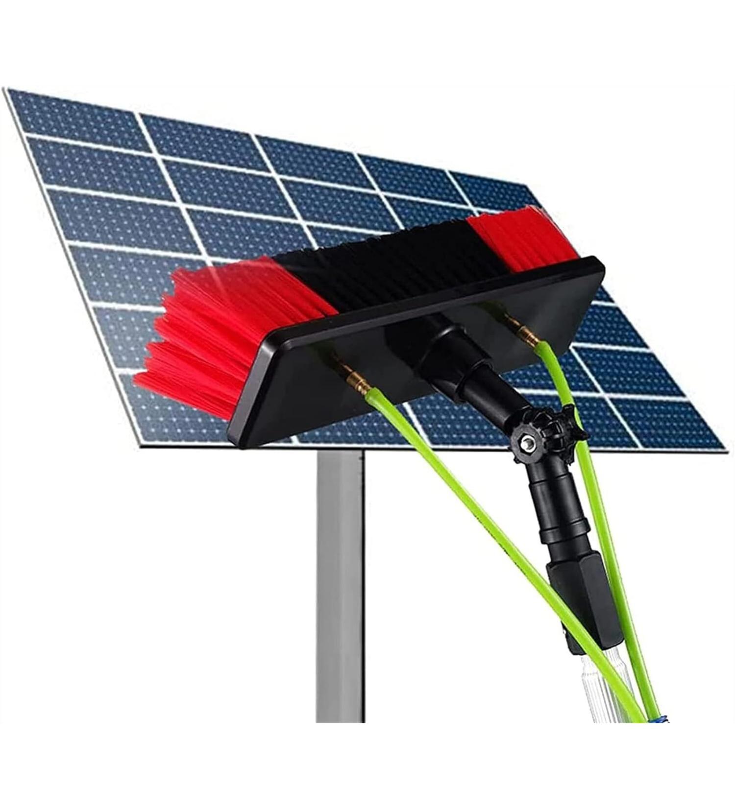 Photovoltaic Panel Cleaning Water Fed Telescopic Brush Extendable Cleaner Conservatory Roof Cleaning Tools Windows Cleaning Washing Tool Brush Head (Color : 11m/36in Size : 30Cm Brush Head) (6m/ 6m/19.6in 50Cm Brush Head - Buy Online on SooperMarket.com