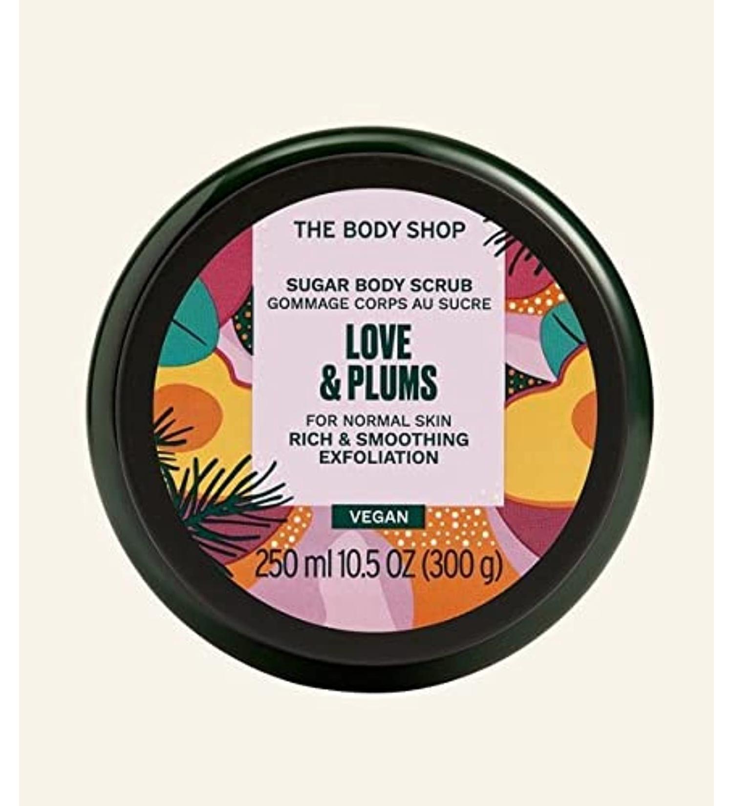 Love & Plums Sugar Body Scrub Smoothing Peeling 250ml