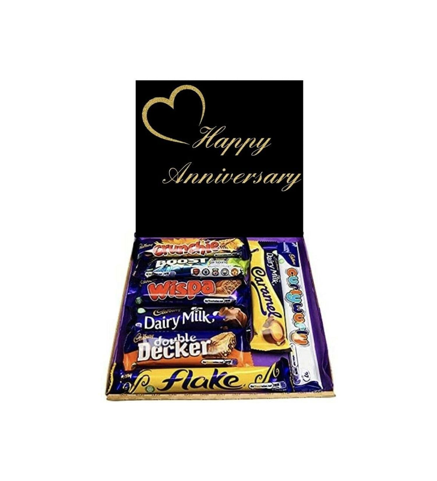 Cadburys Happy Anniversary Chocolates Gift Present Cadbury s Hamper Sweet Box - Buy Online on SooperMarket.com