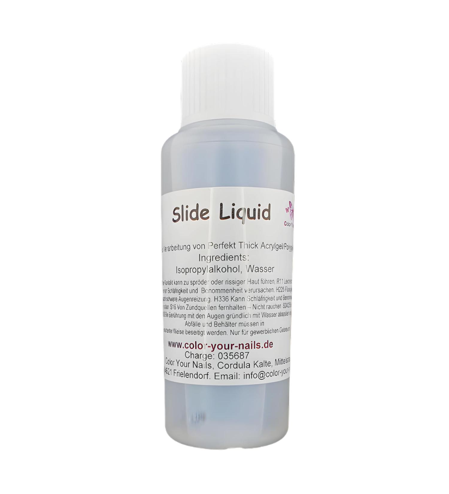 Slide Liquid for processing acrylic gel made in Germany (100ml) 100 ml (1 pack)