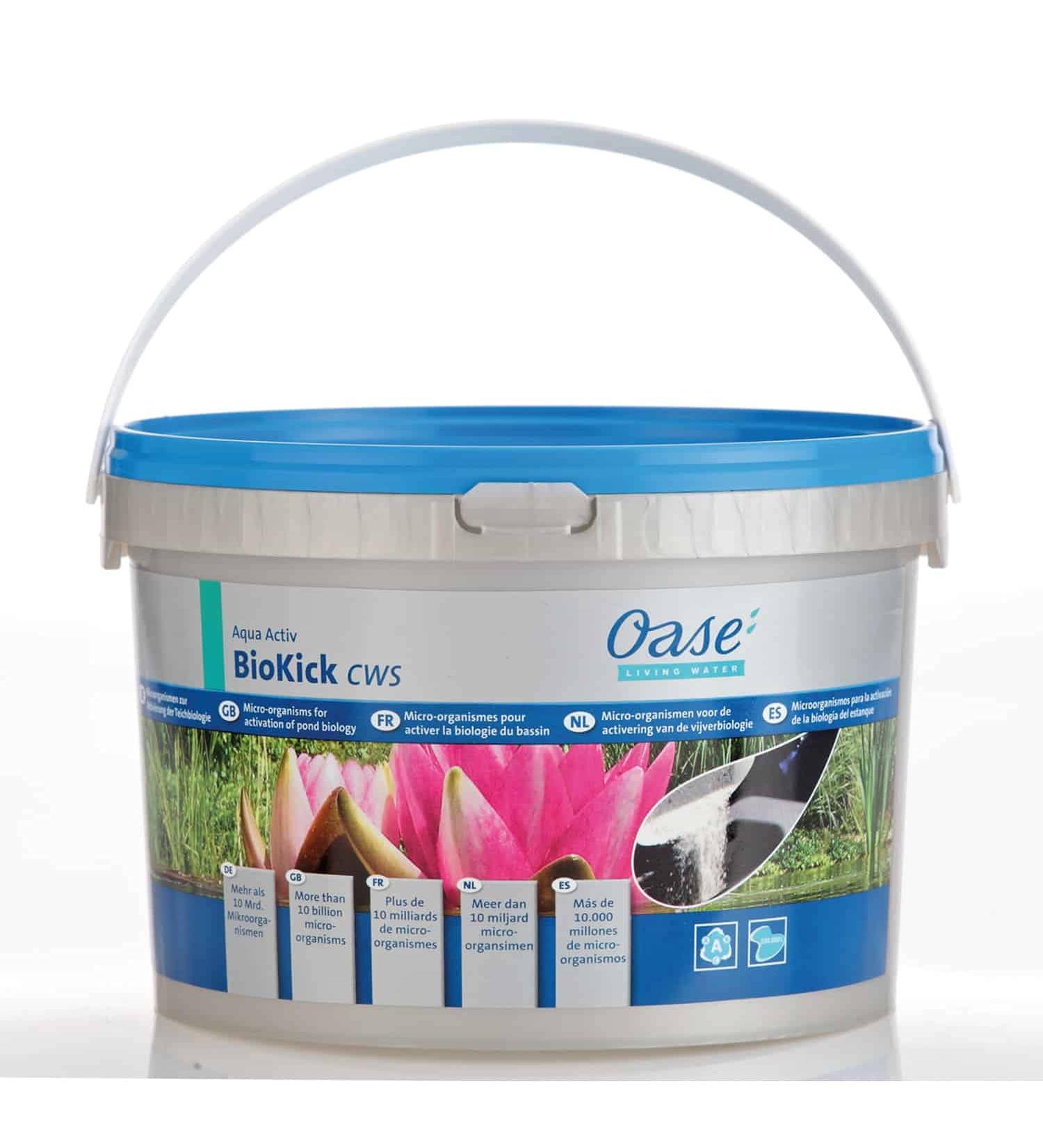 OASE 50939 AquaActiv BioKick pond bacteria starter bacteria for fish pond garden pond swimming pond 2 liters single