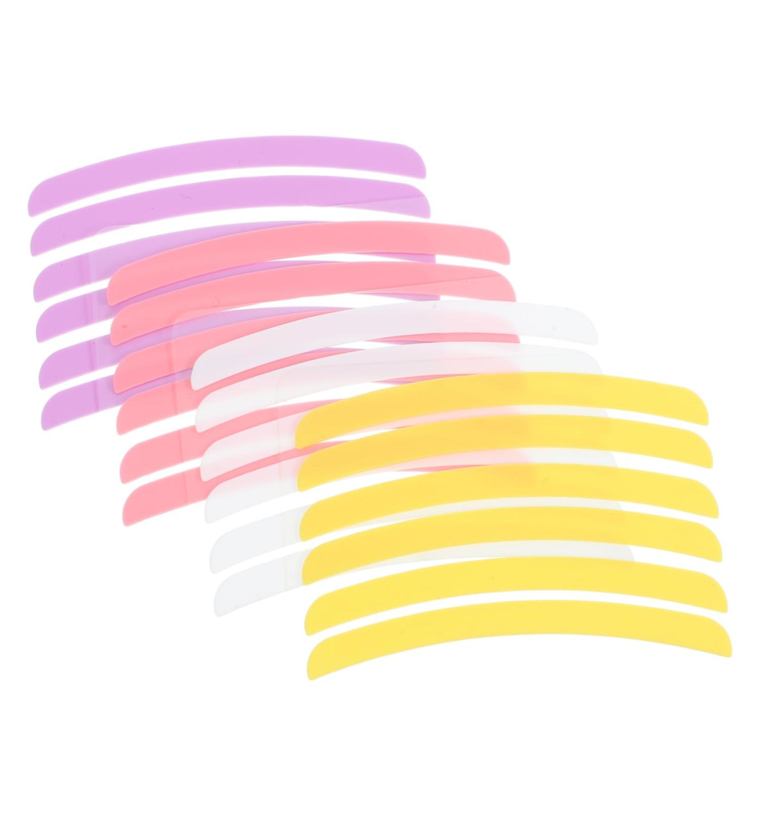 BELLIFFY 12 Pairs Eyelash Tape Lash Lift Perming Stripes Eyelash Perming Tool Eyelash Perming Rods Lash Lifting Tool Eyelash Beauty Tool Lash Perming Pads Silicone Eyelash Lift Pads - Buy Online on SooperMarket.com