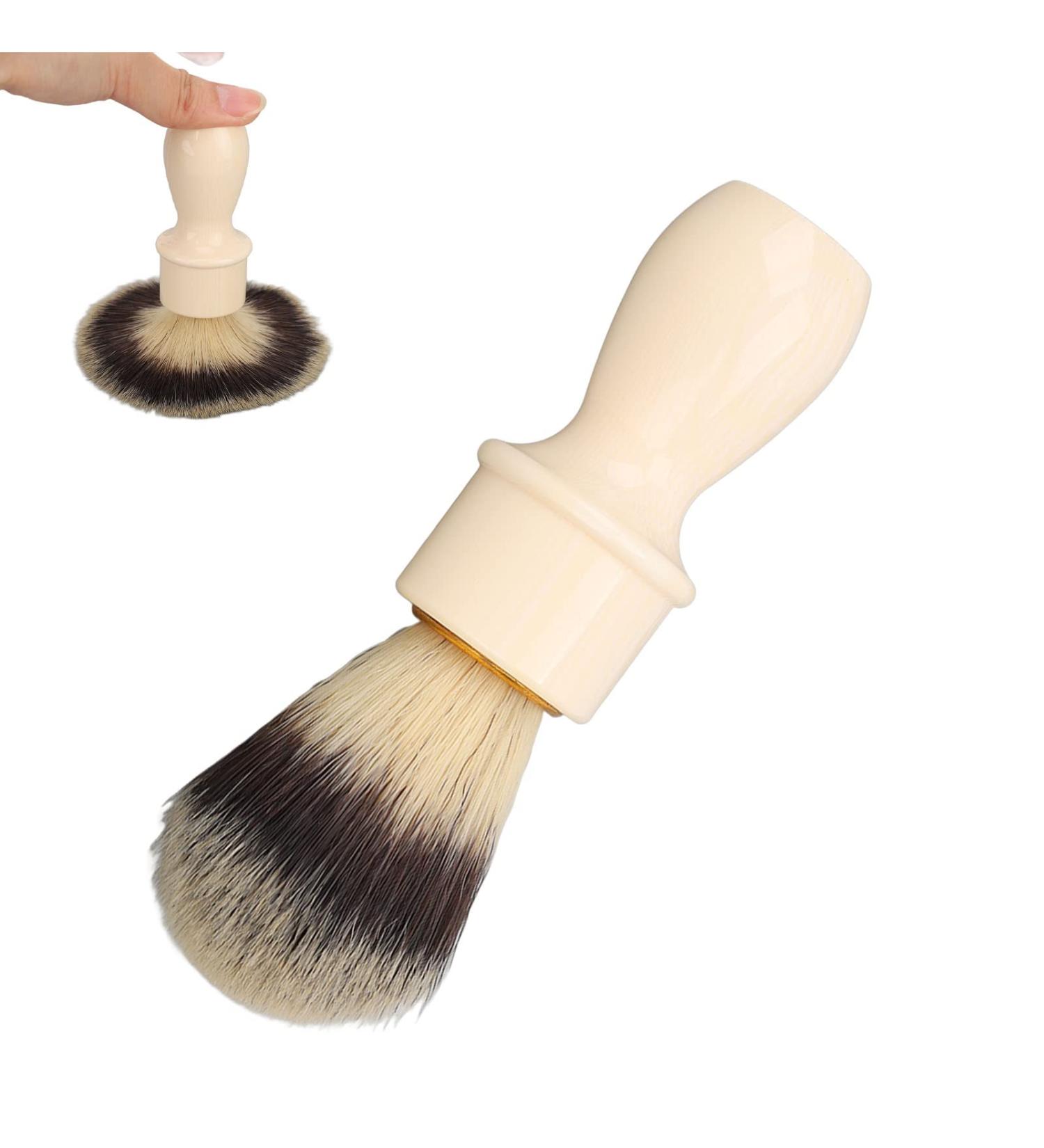 Premium Men s Shaving Brushes for Salon & Home | Hair Shaving Brush with Resin Handle - Perfect Gift for Travel & Grooming - Buy Online on SooperMarket.com