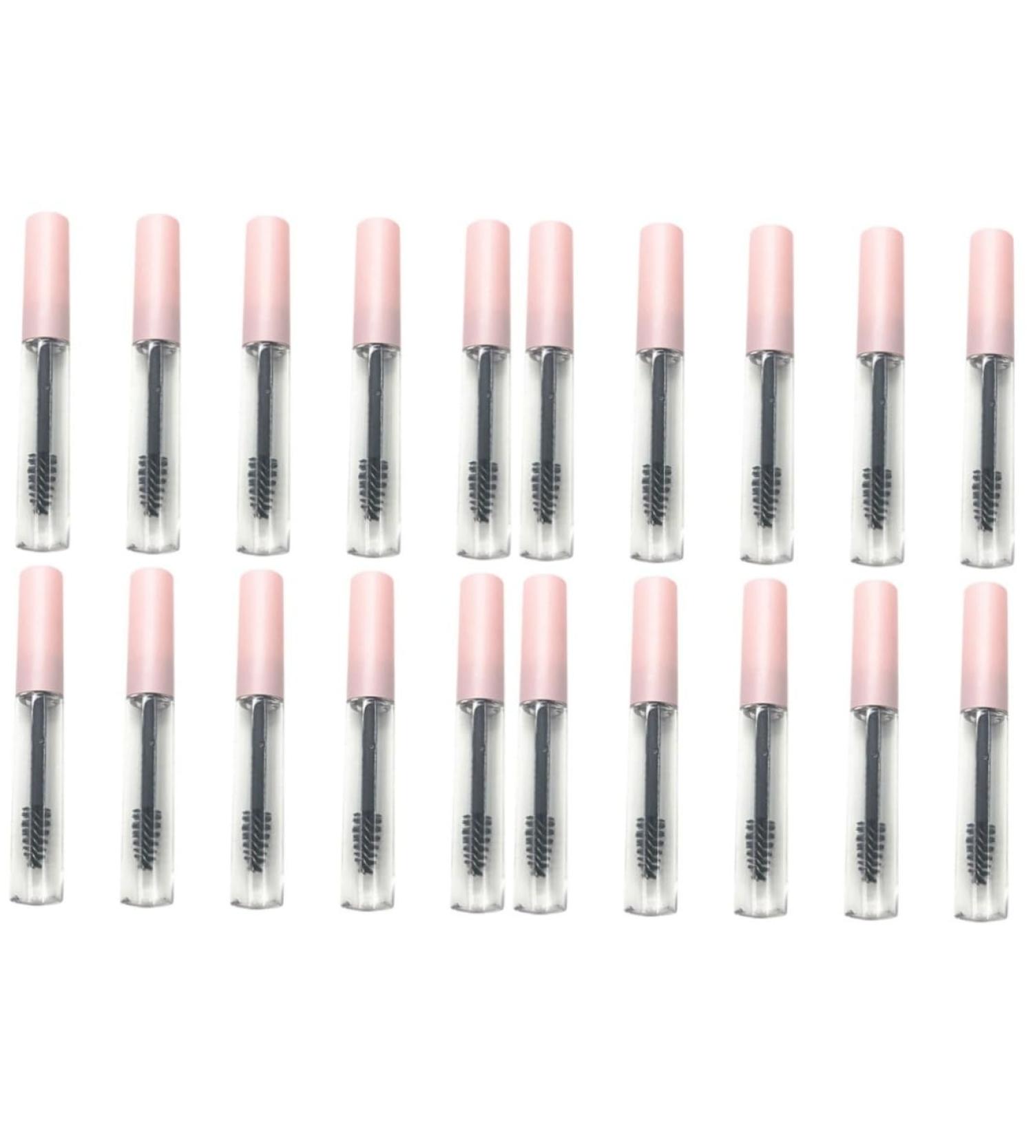 FOYTOKI 20 Pcs Air Traffic Control DIY Mascara Bottles Eyelash Tube Eyelash Mascara Gold Makeup The Pet Pink - Buy Online on SooperMarket.com