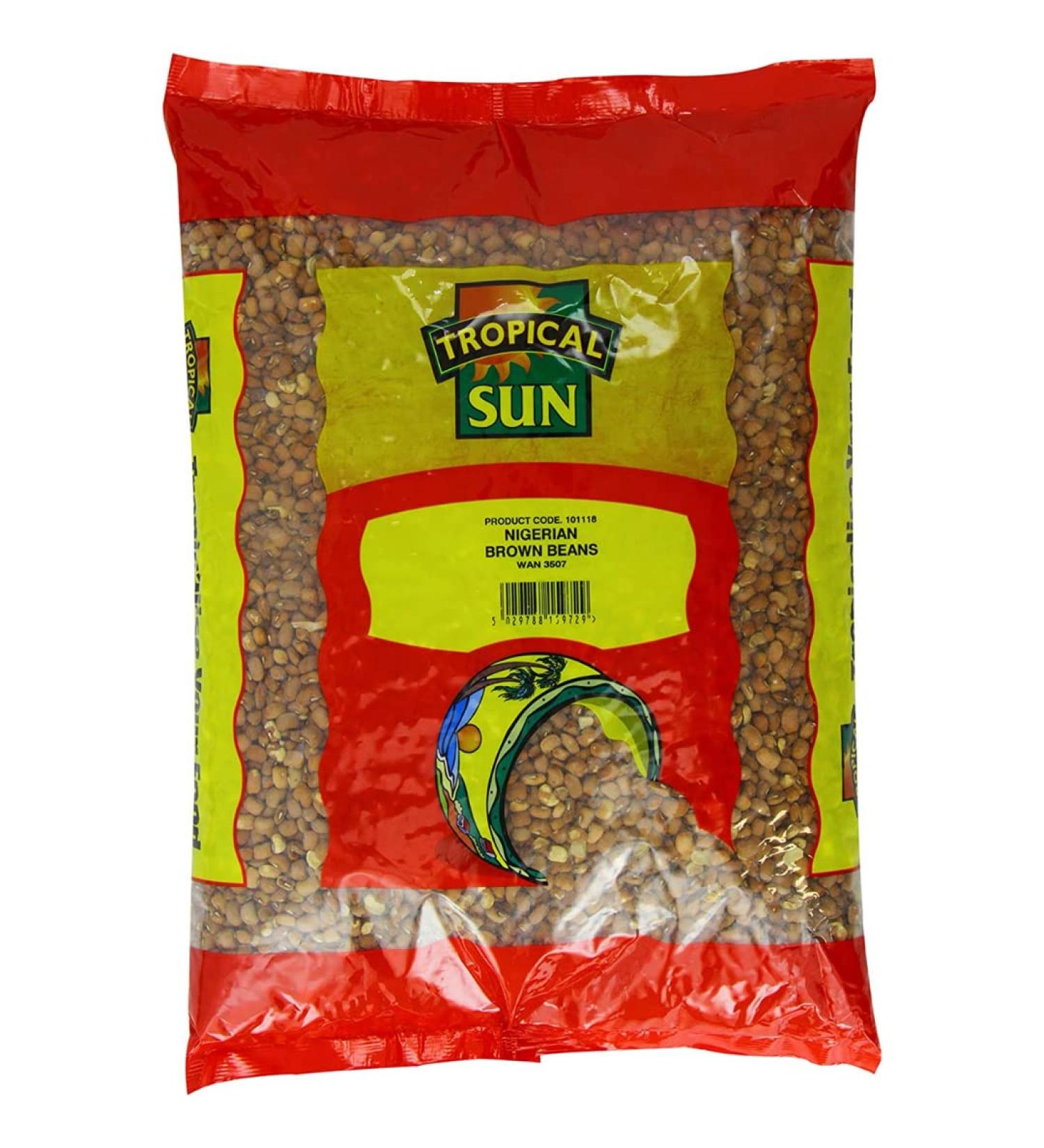 Tropical Sun Brown Beans 3 x 5kg