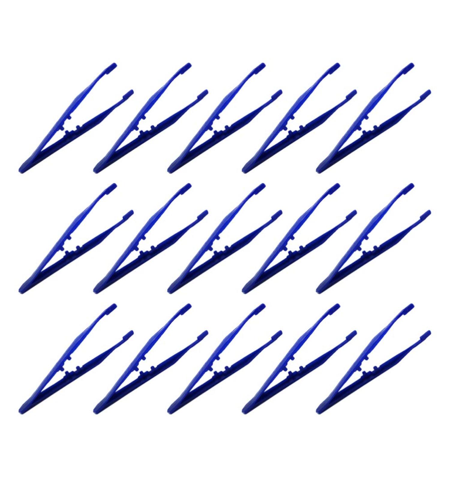 Buy Healifty 100 Pcs Sterile Plastic Tweezers - Ideal for Medical Use & Pearl Ironing Beads | International Shipping - Buy Online on SooperMarket.com