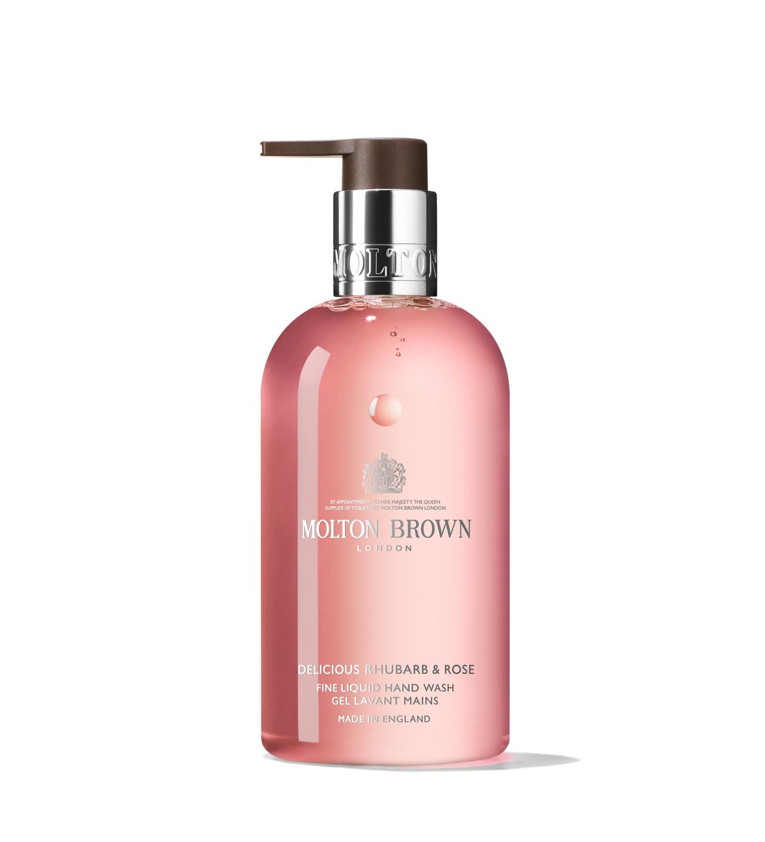 Molton Brown Delicious Rhubarb and Rose Hand Wash 300ml - New Formula - Buy Online on SooperMarket.com