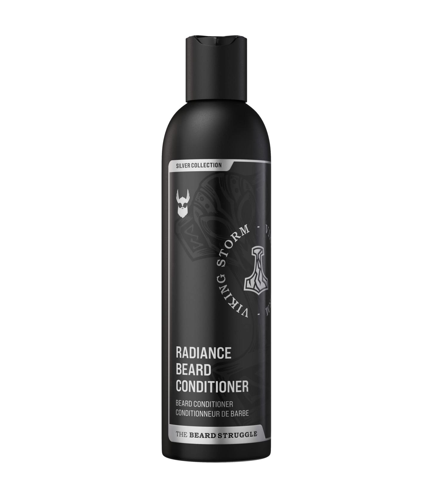 The Beard Struggle Marksman's Beard Conditioner - Silver Collection Viking Storm (240ml) - Nourishing, Softening & Strengthening Beard Conditioner for Men - Buy Online on SooperMarket.com