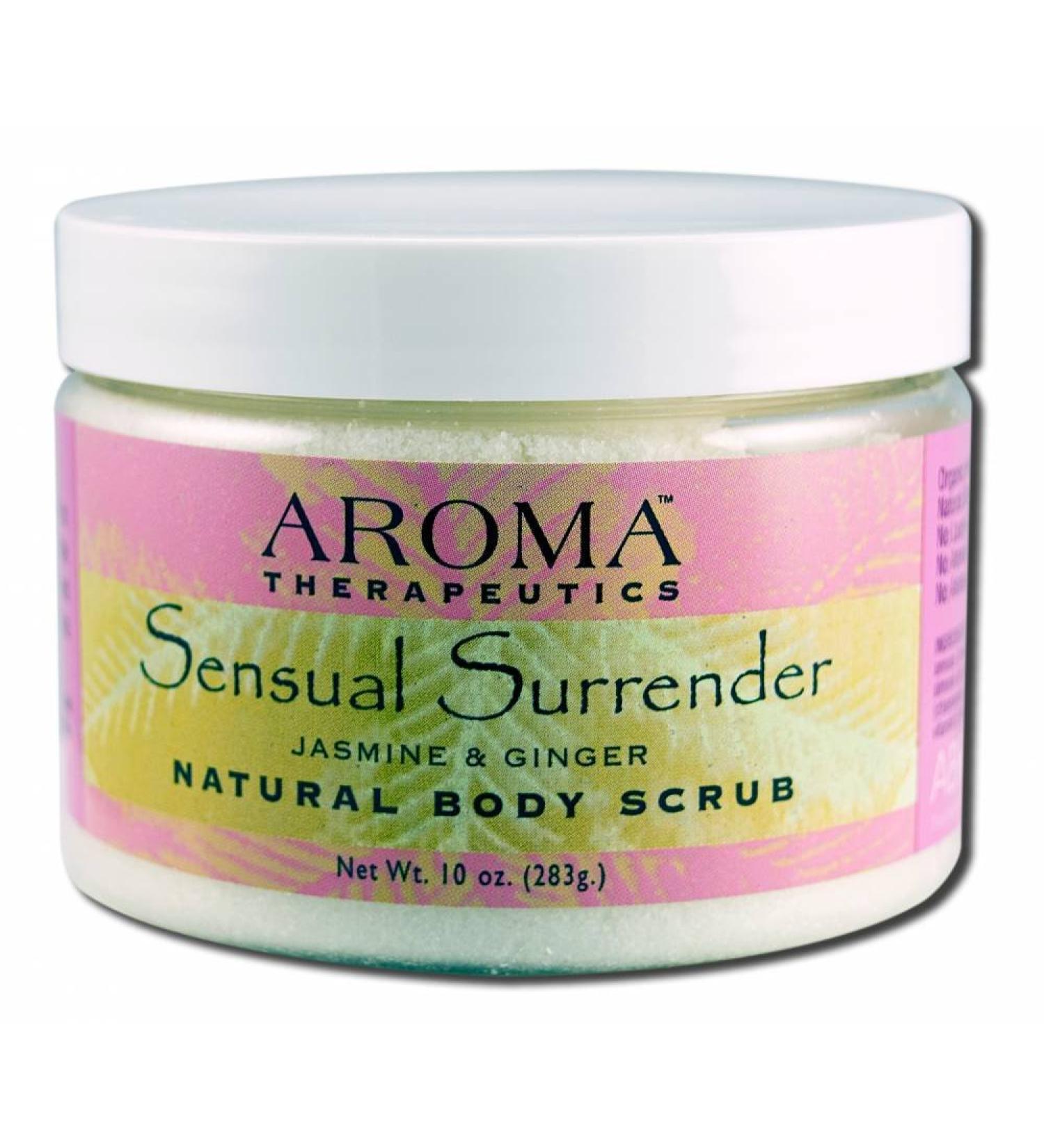 Aroma Therapeutics Sensual Surrender Natural Body Scrub - Jasmine & Ginger