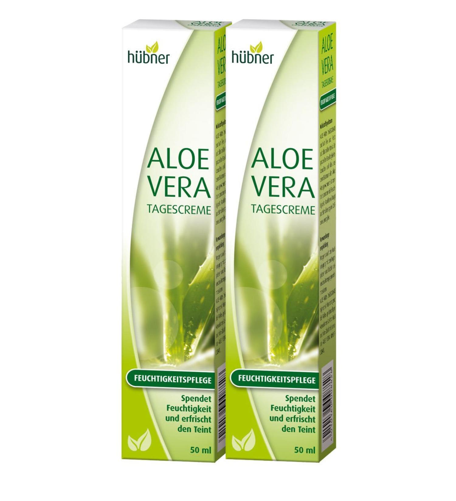 Buy H bner DOUBLE PACK Aloe Vera Day Cream SET 2x50ml | Best Hydration & Skin Care Solutions - Buy Online on SooperMarket.com