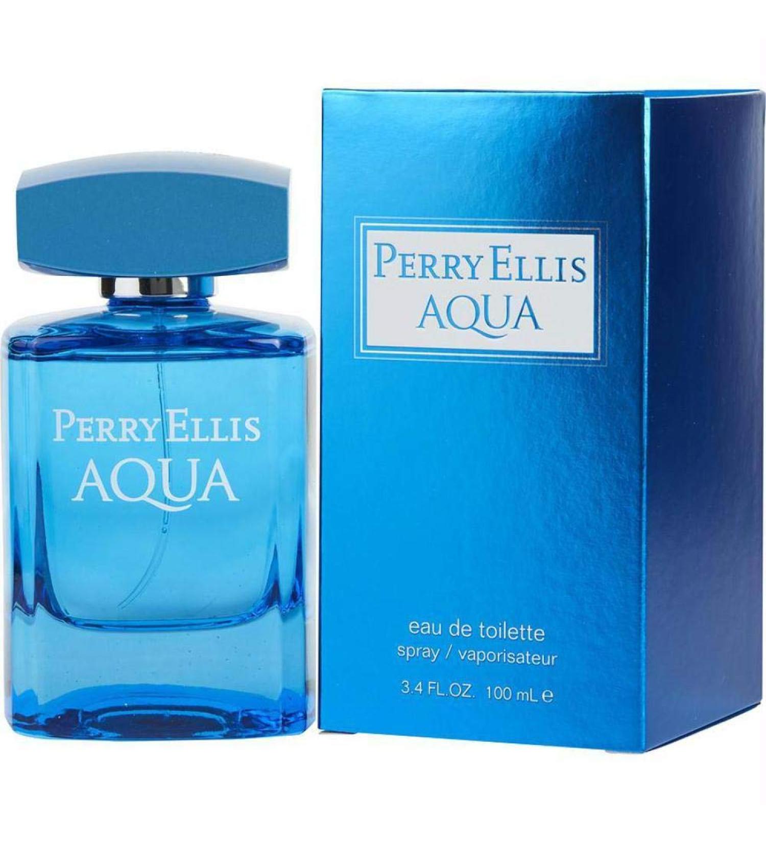 Perry Ellis Aqua Edt Spray 3.4 Oz