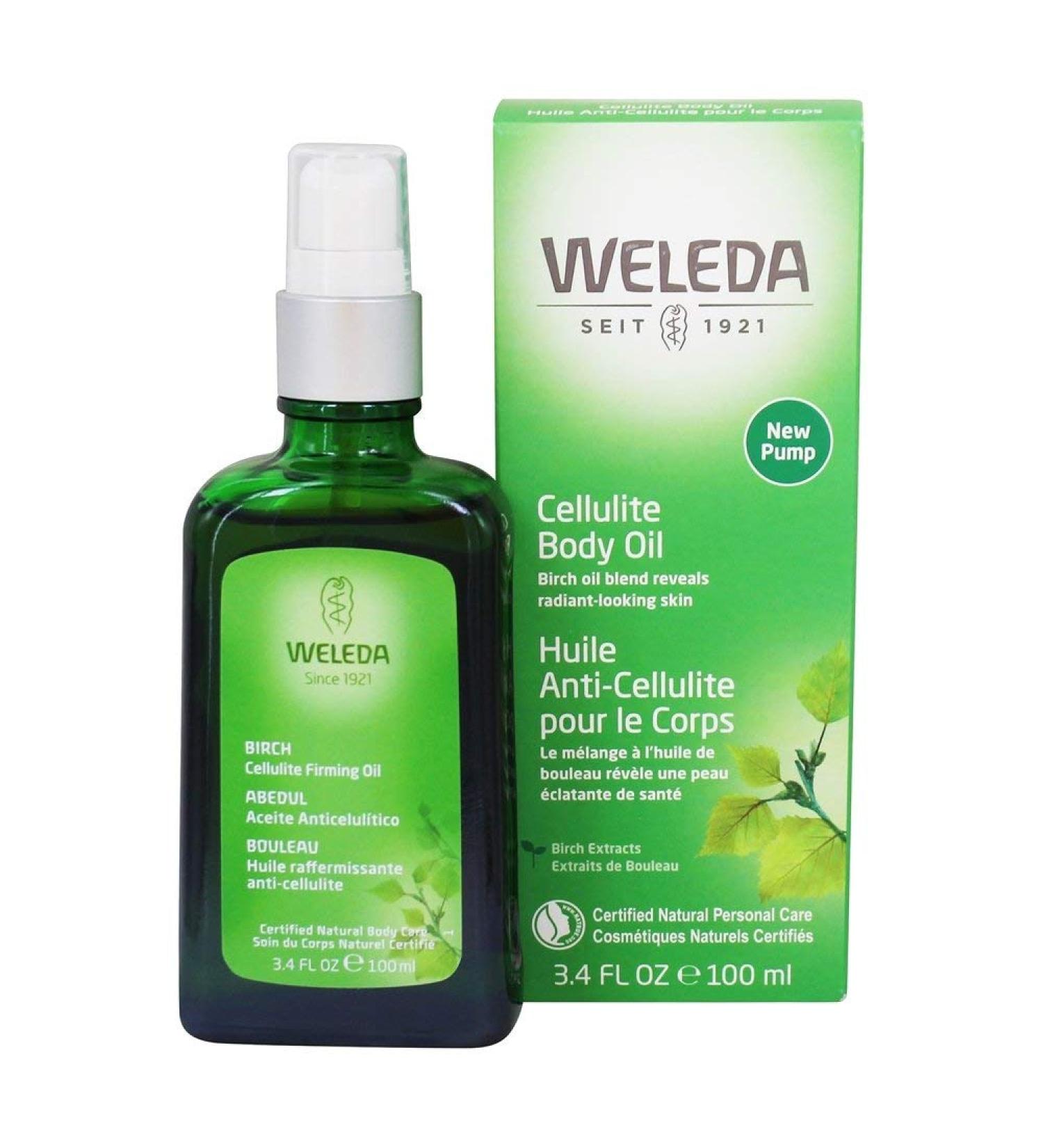 Weleda Cellulite Body Oil with Almond Extracts | Sensitive Skin | 3.4 fl oz - Buy Online on SooperMarket.com